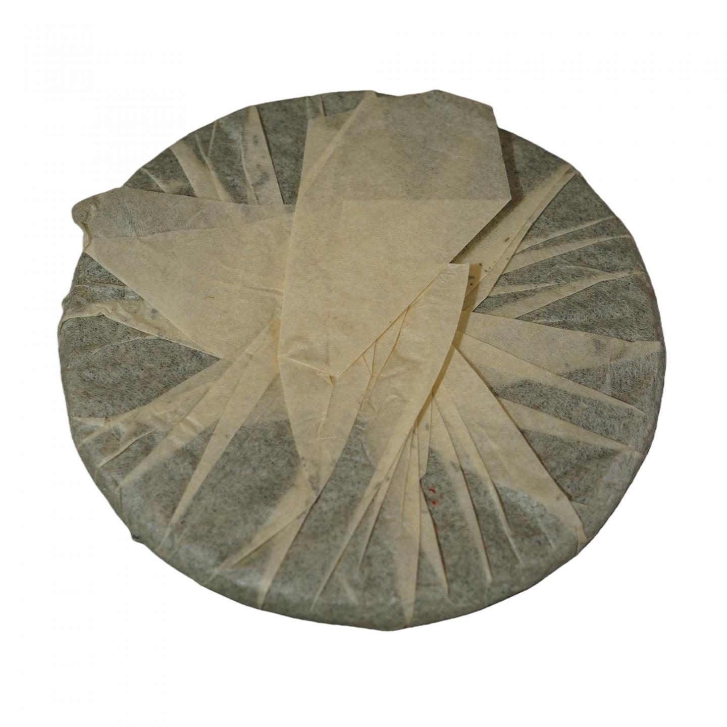 2000年初 大七版 绿印一提 单饼357克，一提2499克