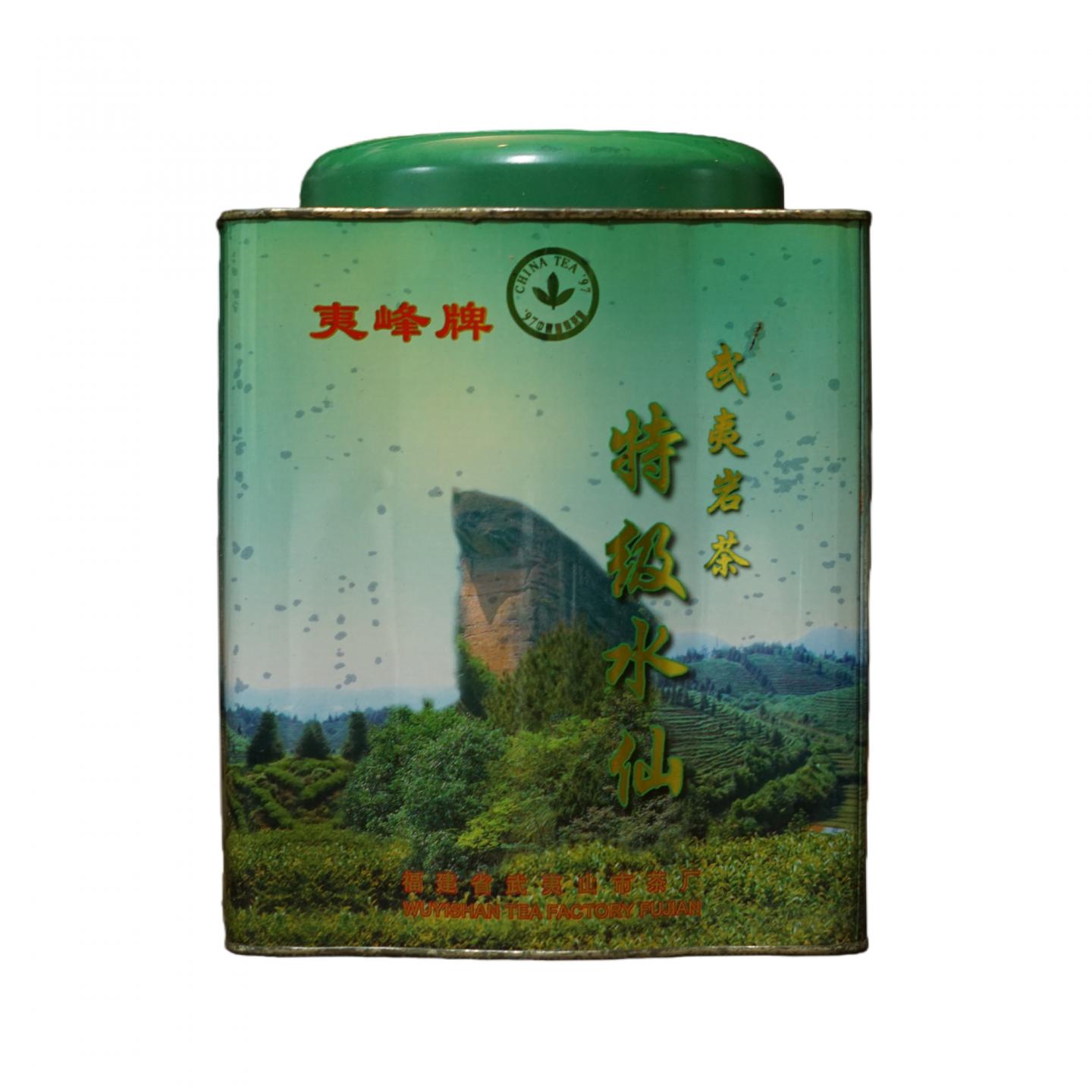 90年代 武夷山市茶厂精制 夷峰牌特级武夷水仙 一罐*450g