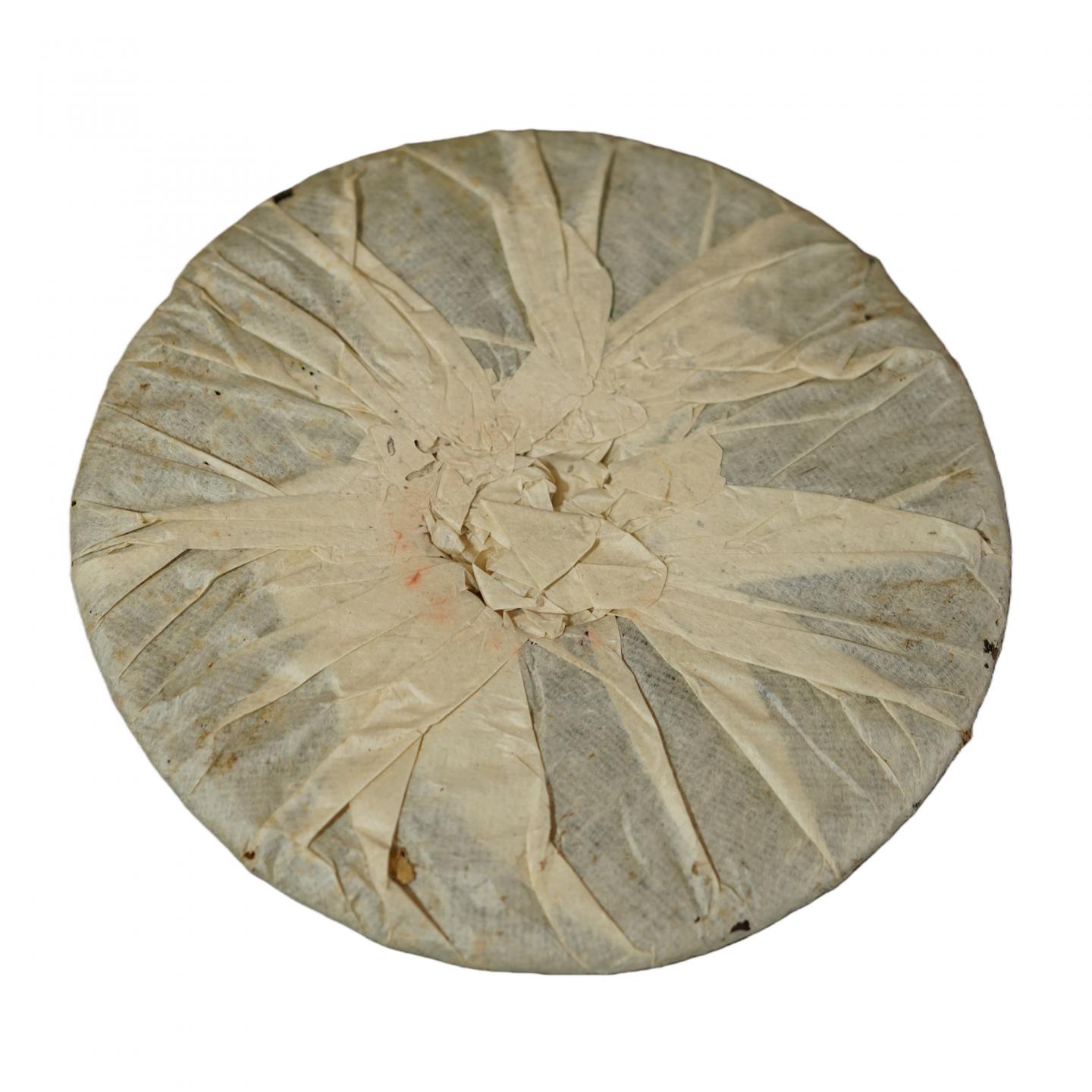 2000年 商检绿印7542一提 单饼357克，一提2499克