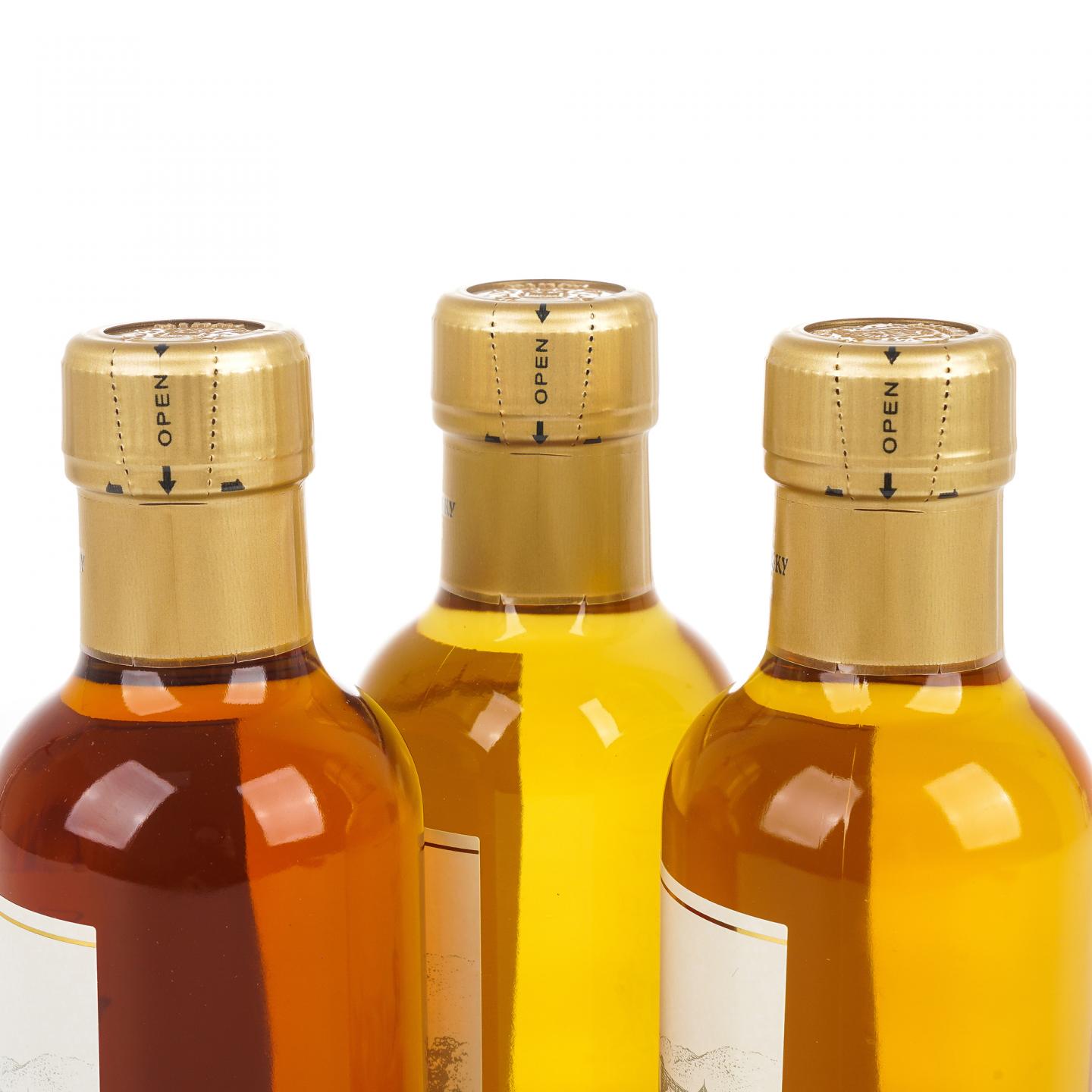 【中样】宫城峡 风味桶 Distillery Limited 180ml*3支组