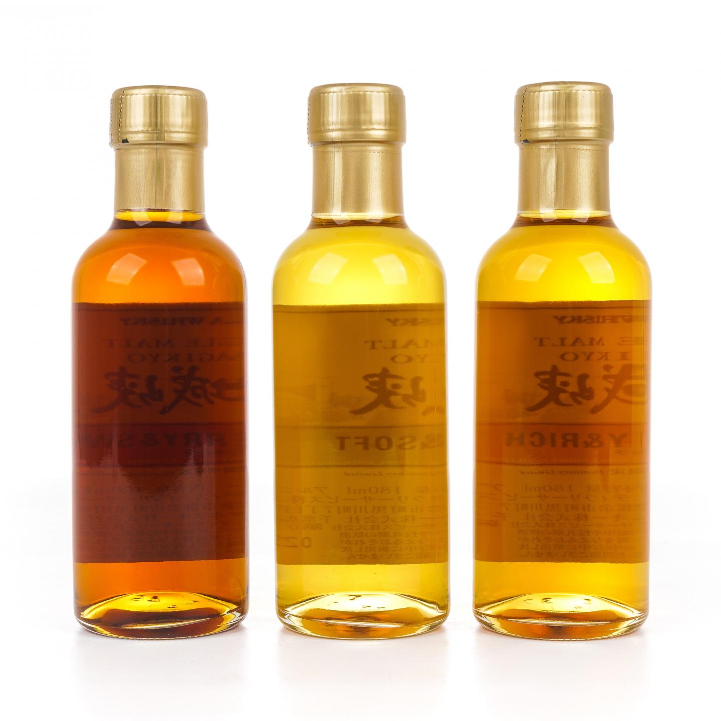 【中样】宫城峡 风味桶 Distillery Limited 180ml*3支组