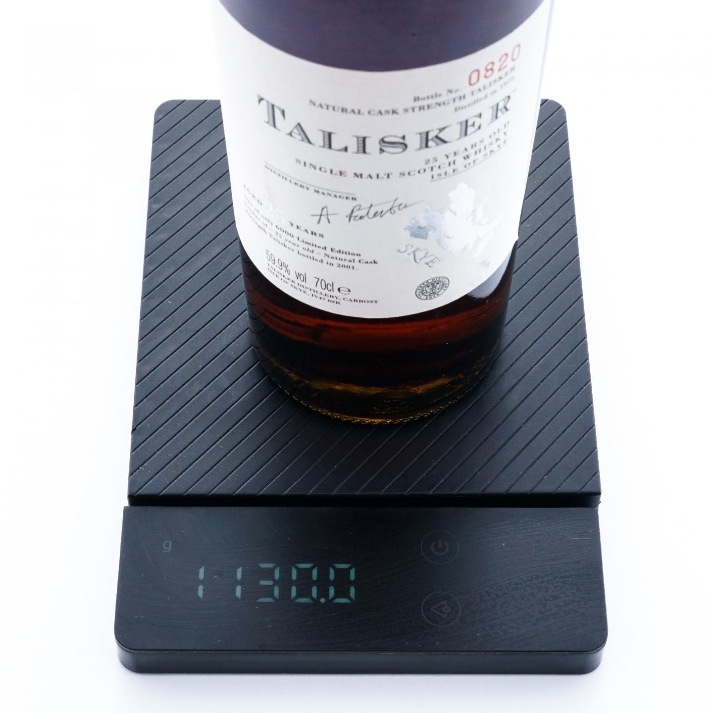 Talisker 泰斯卡 25年 2001 SR