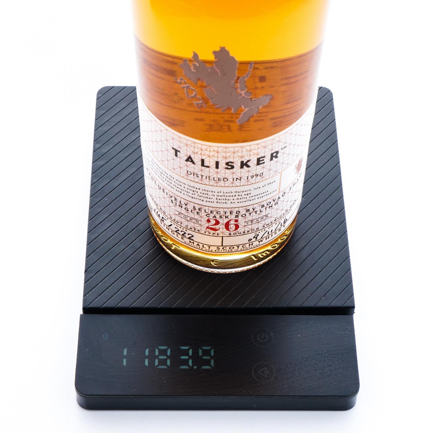 Talisker 泰斯卡 26年 1990-2016 COD 赵波尧选桶
