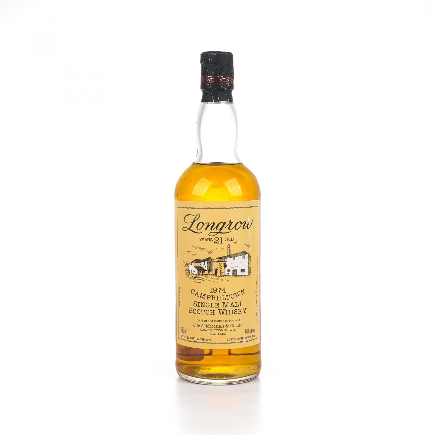 Longrow 朗格罗 21年 1974 750ml