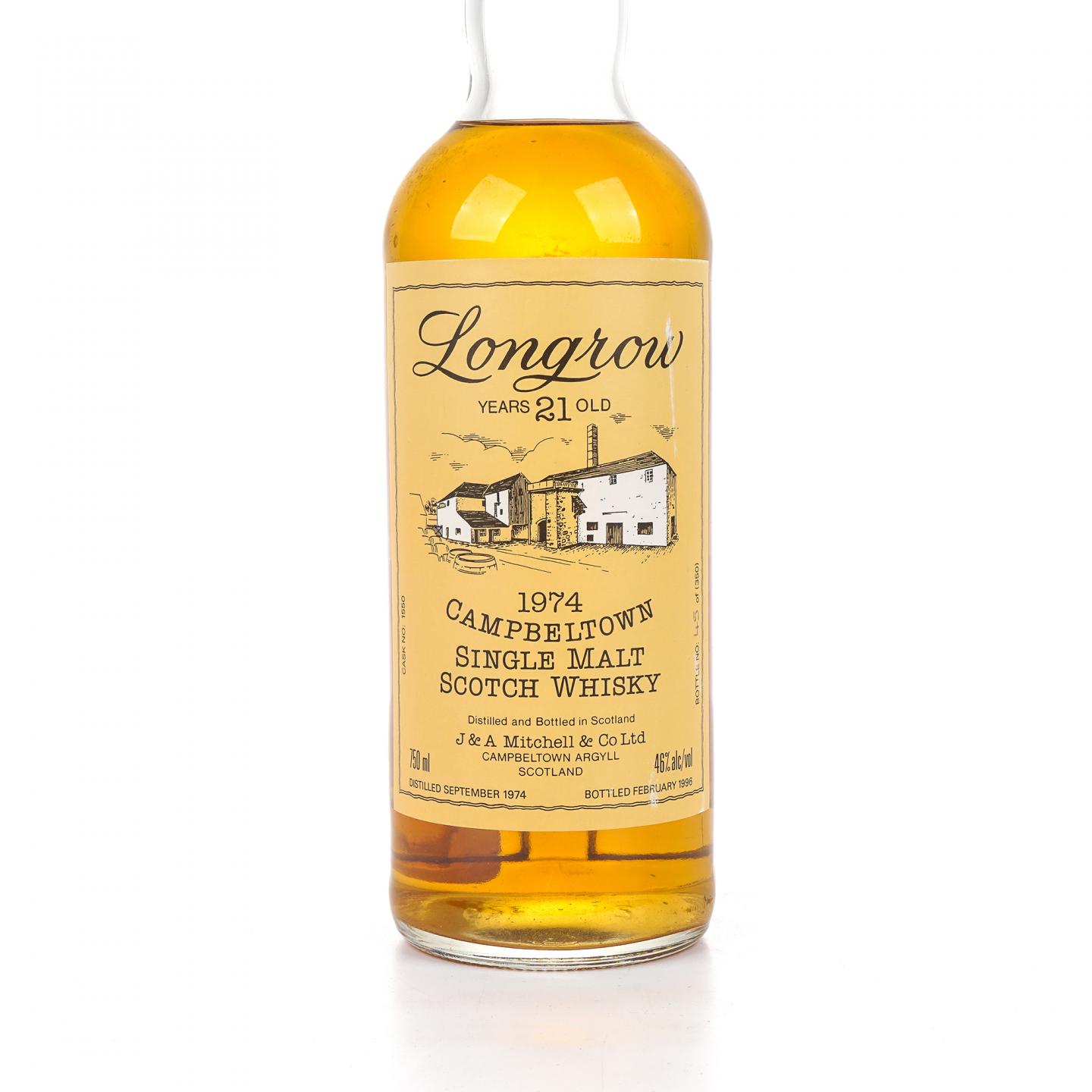 Longrow 朗格罗 21年 1974 750ml