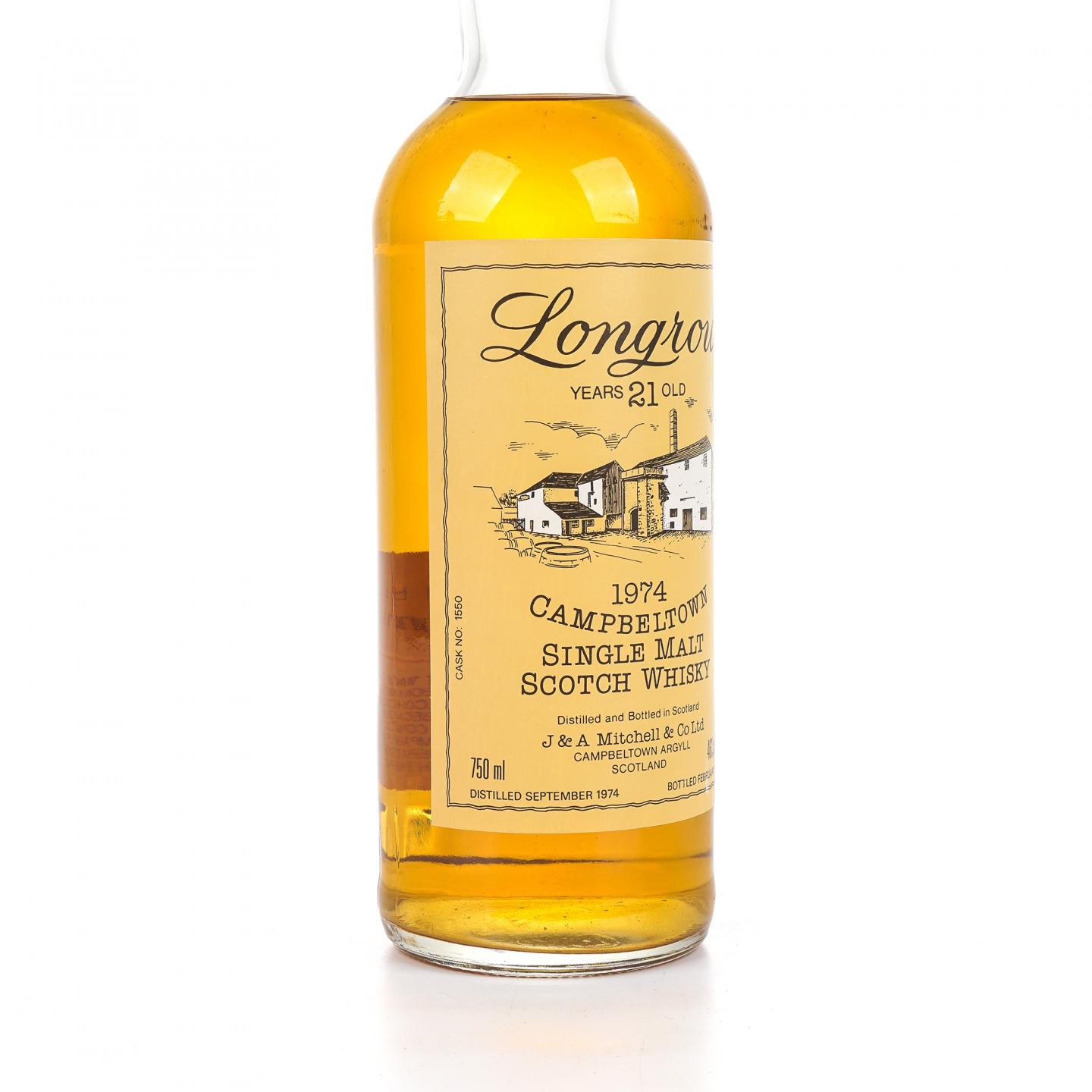 Longrow 朗格罗 21年 1974 750ml