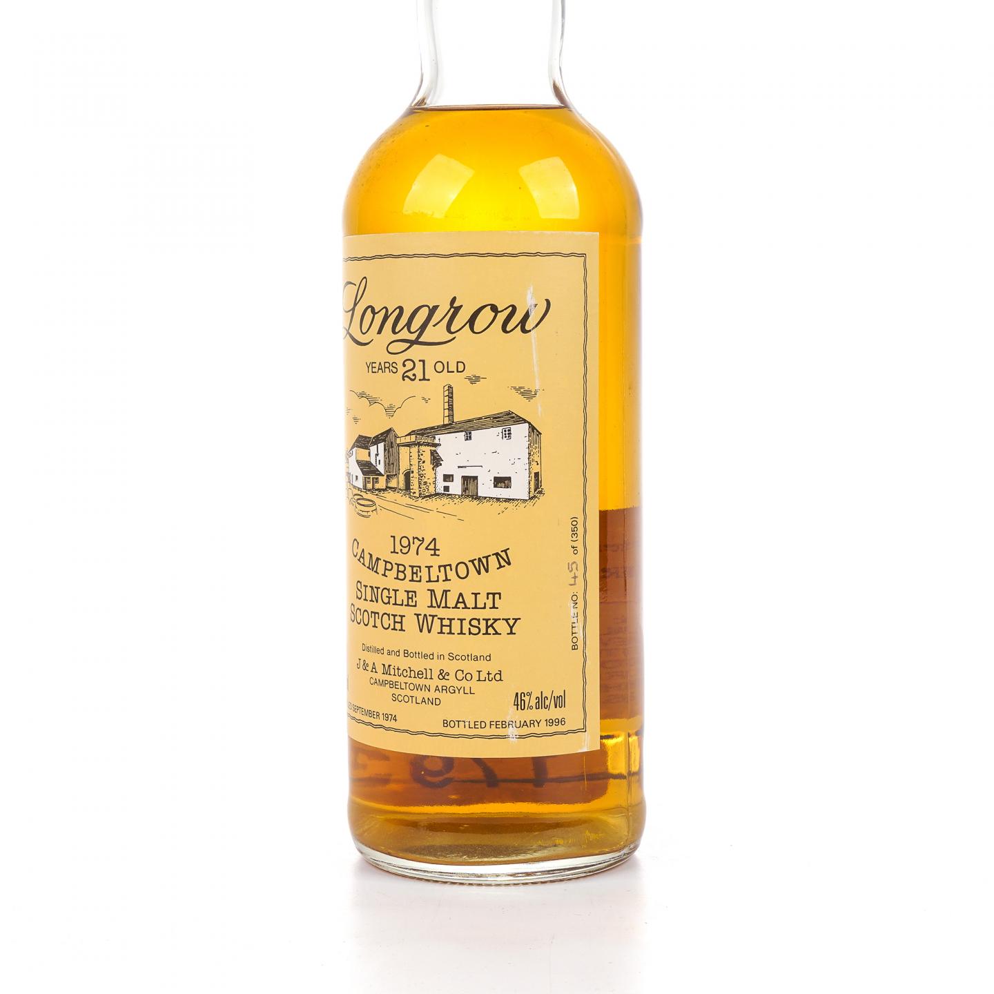 Longrow 朗格罗 21年 1974 750ml