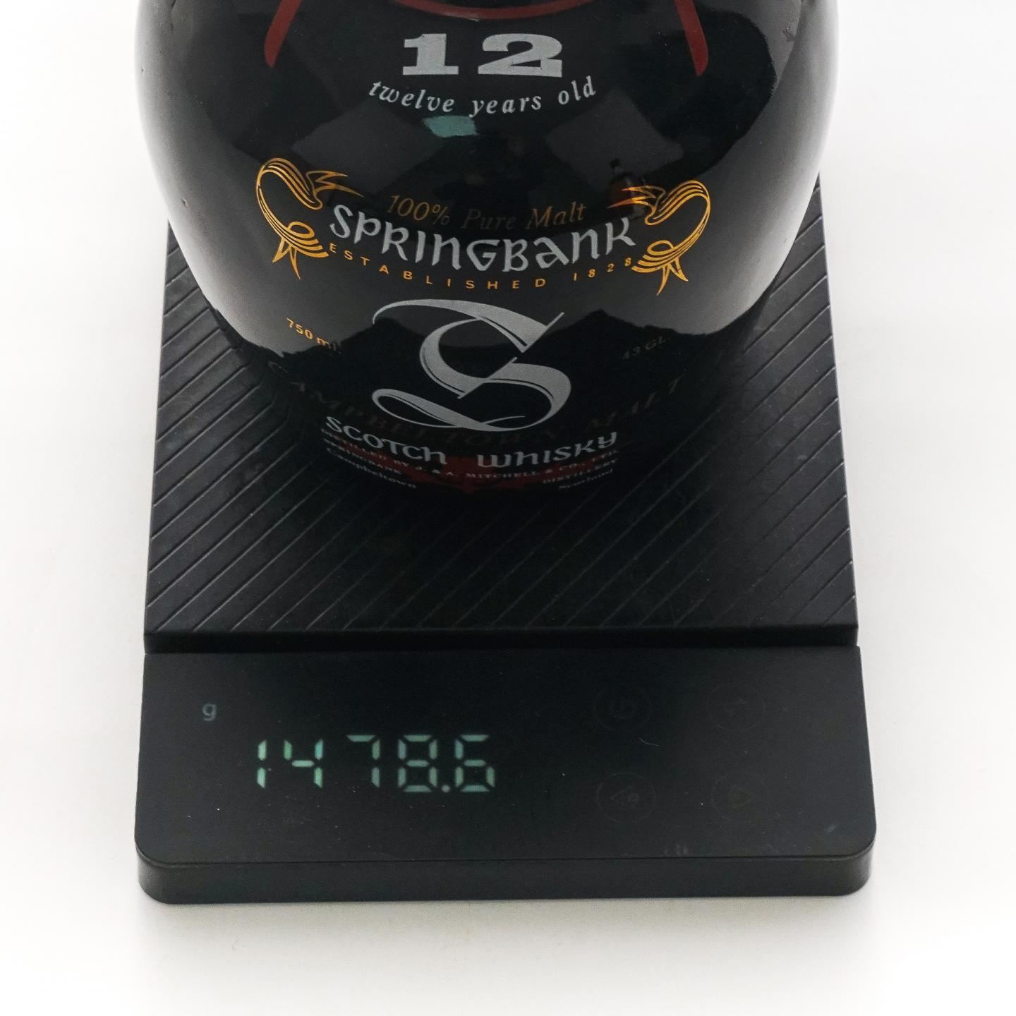 Springbank 云顶 12年 陶瓷瓶 特级 750ml