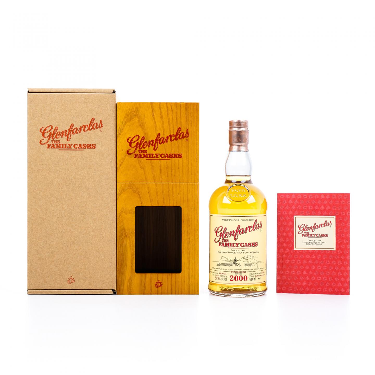 Glenfarclas 格兰花格 2000-2021 家族桶 雪莉单桶#3387