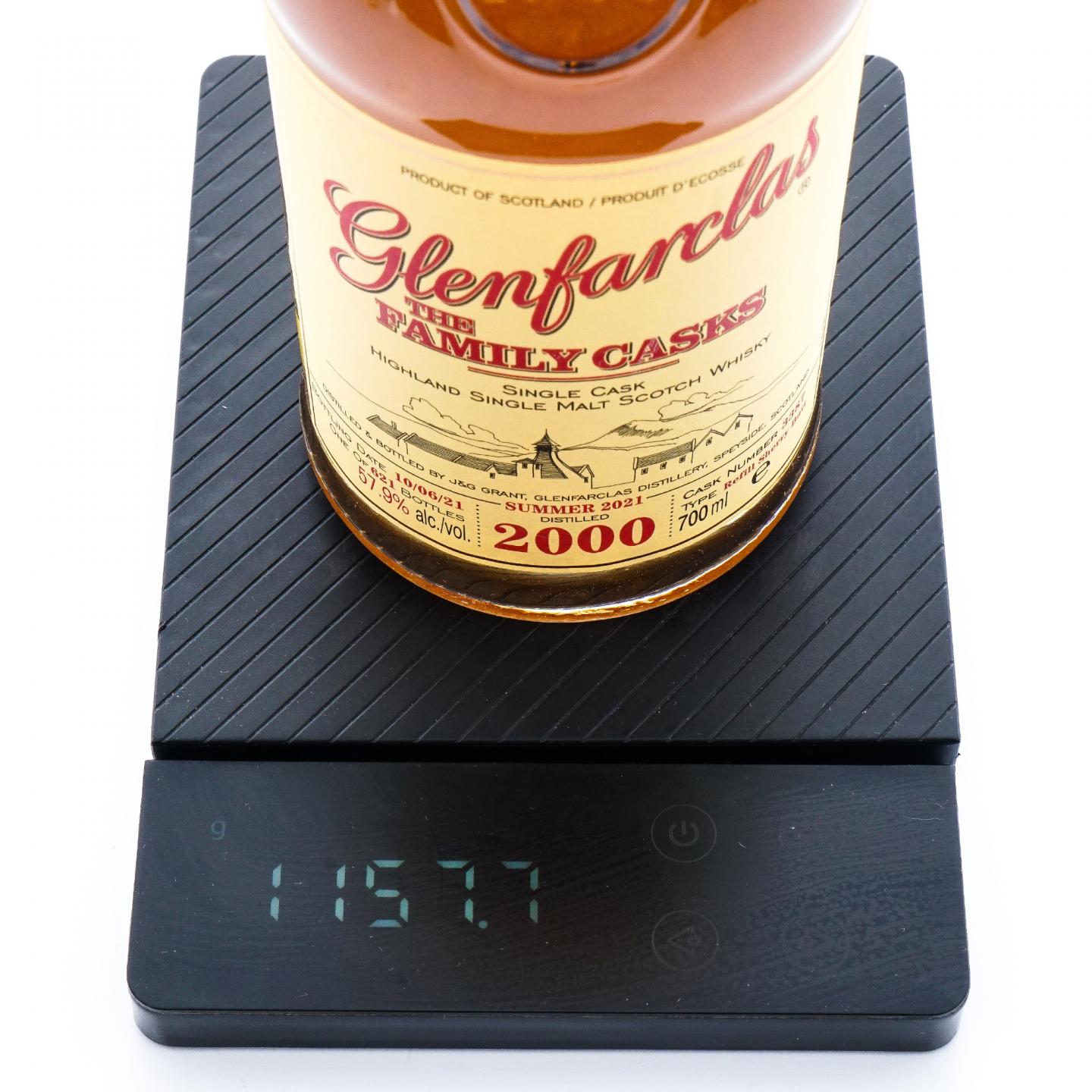 Glenfarclas 格兰花格 2000-2021 家族桶 雪莉单桶#3387