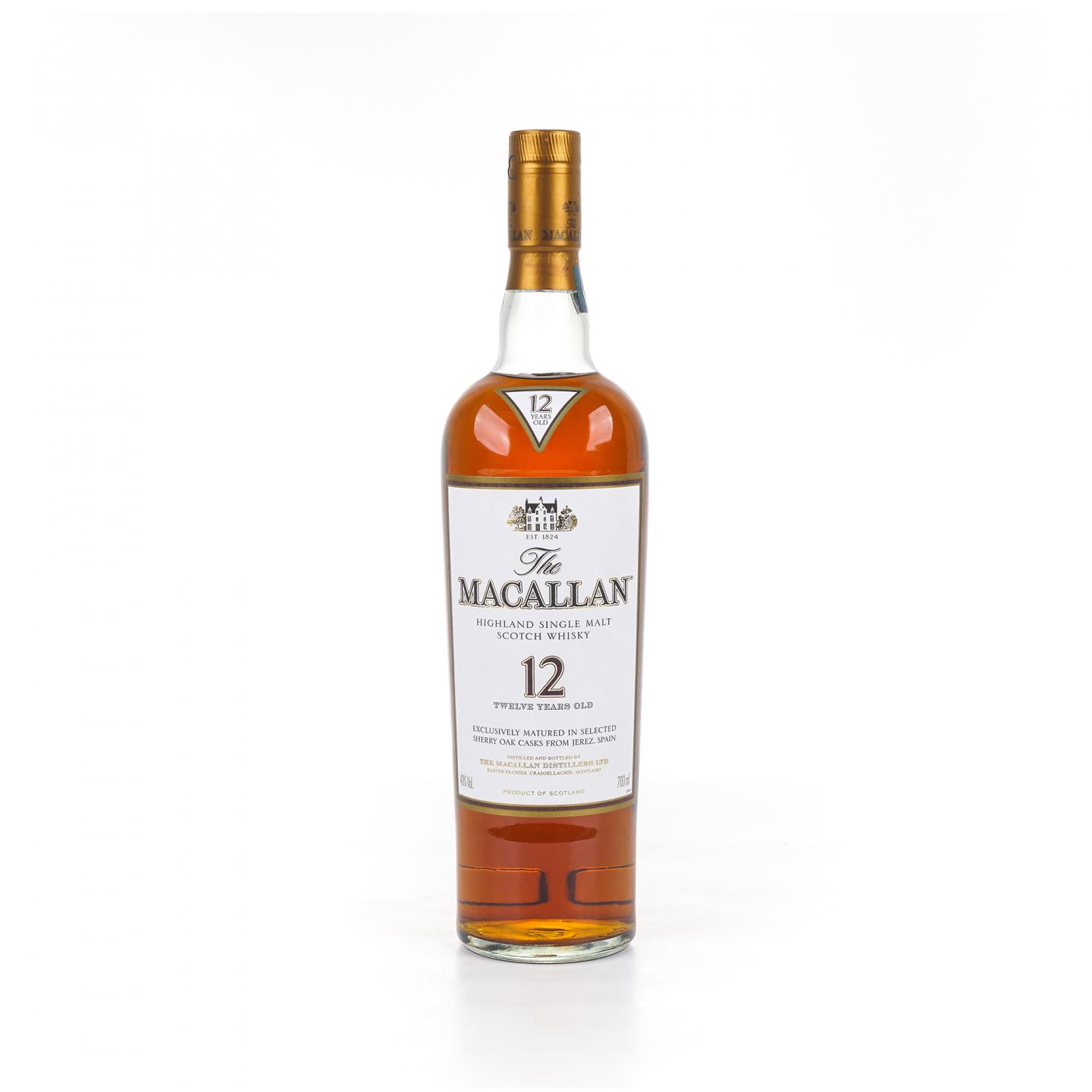 Macallan 麦卡伦 12年 雪莉桶 700ml