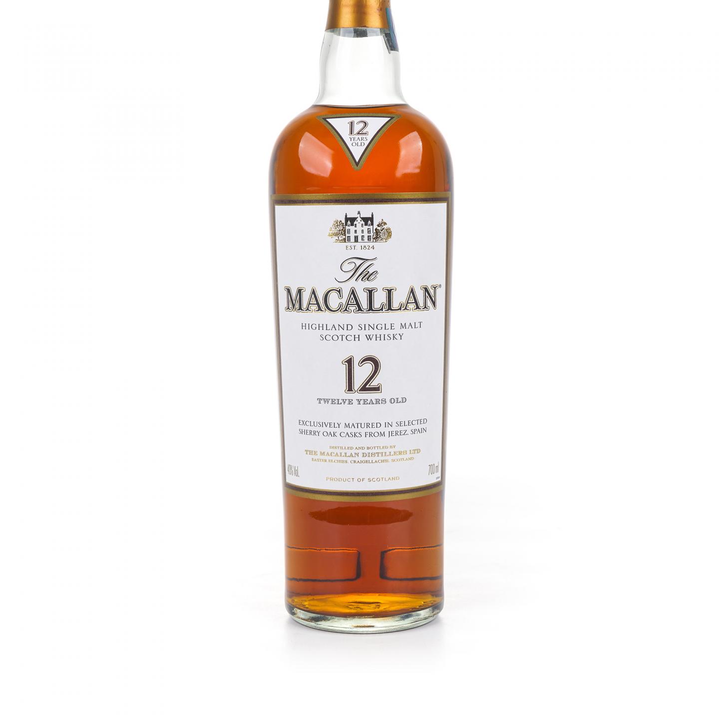 Macallan 麦卡伦 12年 雪莉桶 700ml