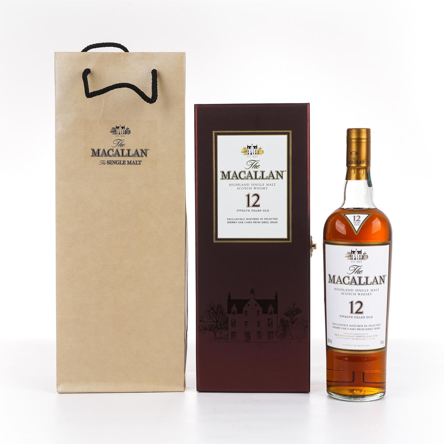 Macallan 麦卡伦 12年 雪莉桶 40%Vol.