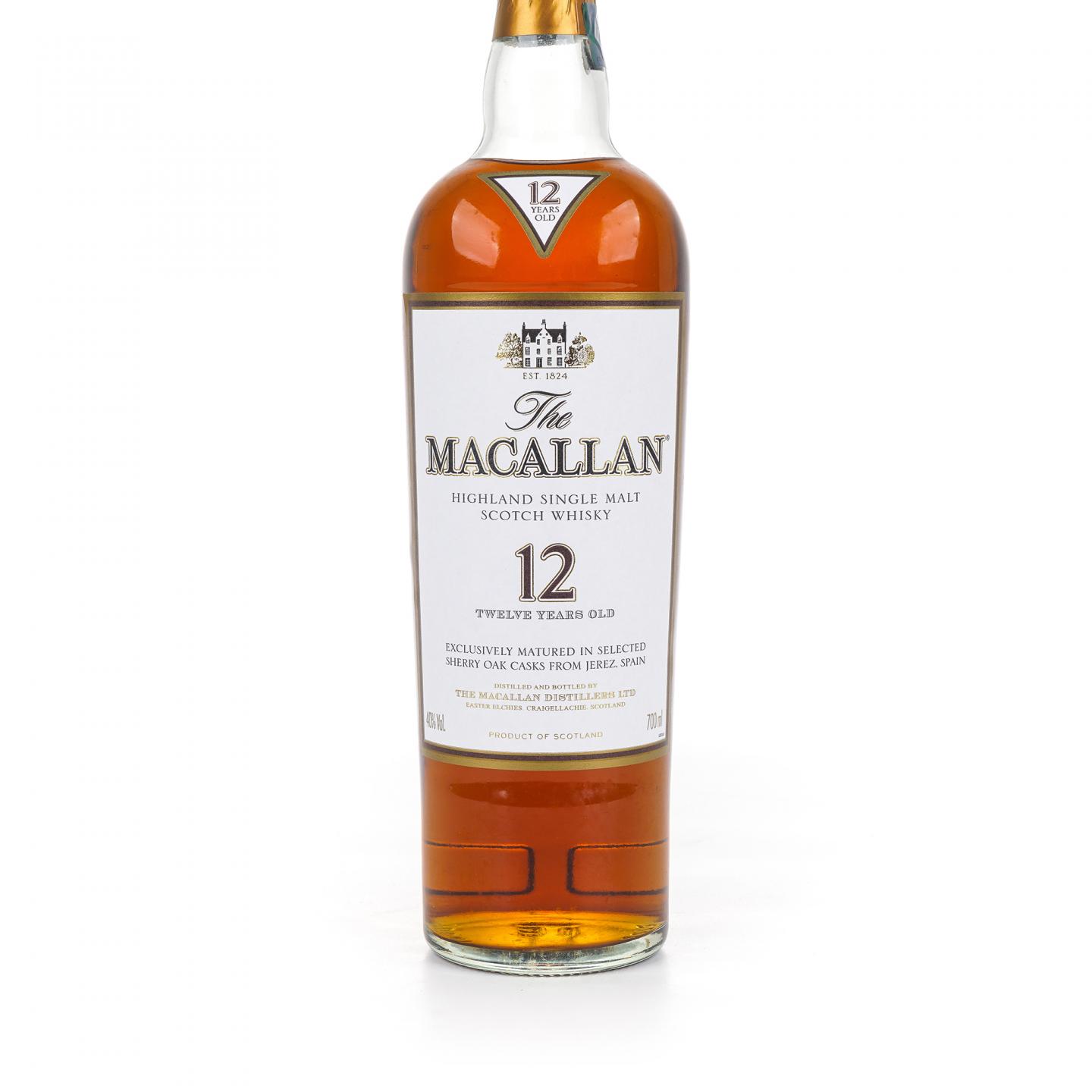 Macallan 麦卡伦 12年 雪莉桶 40%Vol.