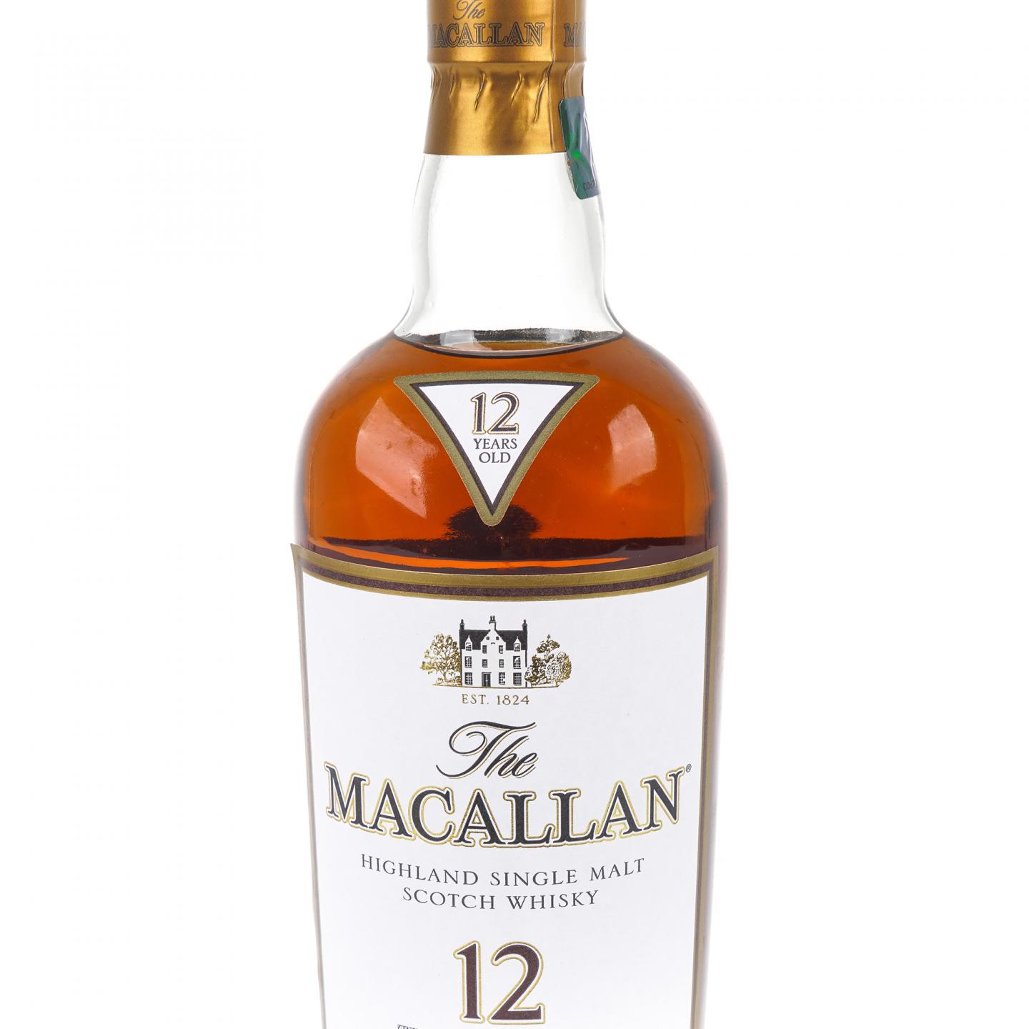 Macallan 麦卡伦 12年 雪莉桶 40%Vol.