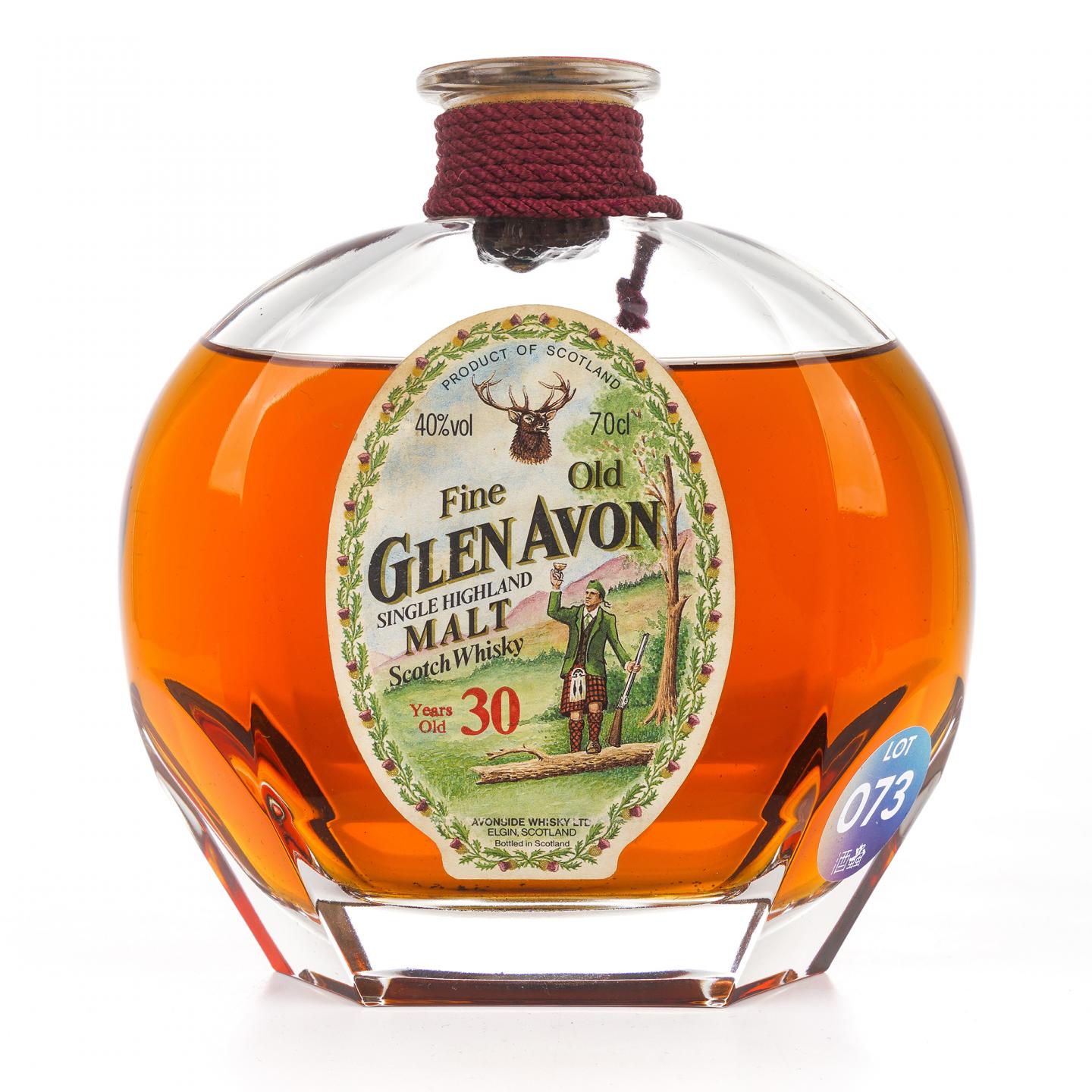 Glen Avon 格兰雅芳 30年 水晶瓶