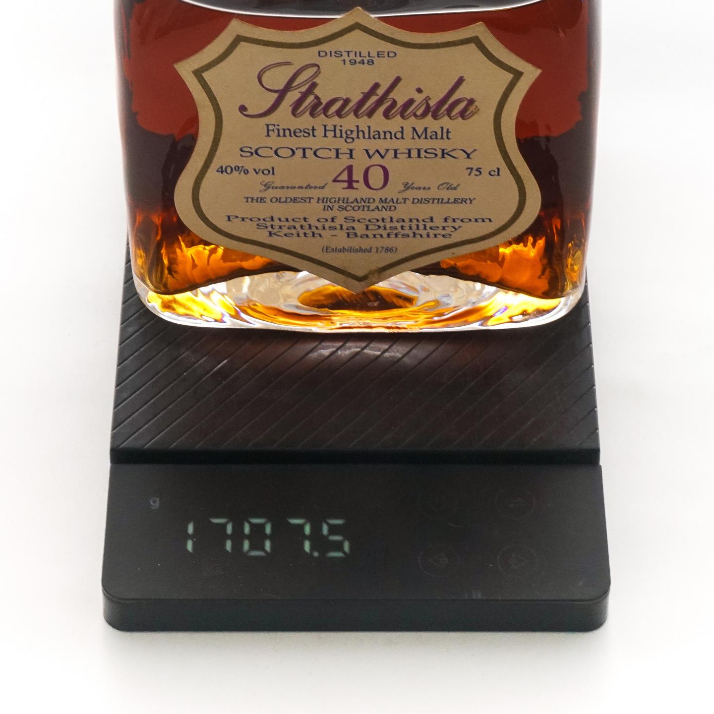 Strathisla 40年 1948 水晶瓶 Sestante 750ml