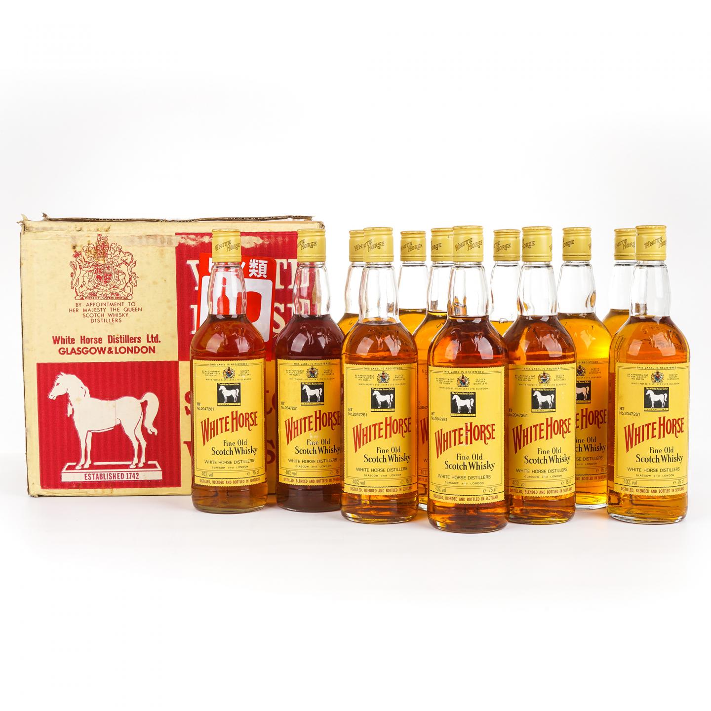 White Horse 白马 Fine Old 调和 原箱12瓶组*750ML