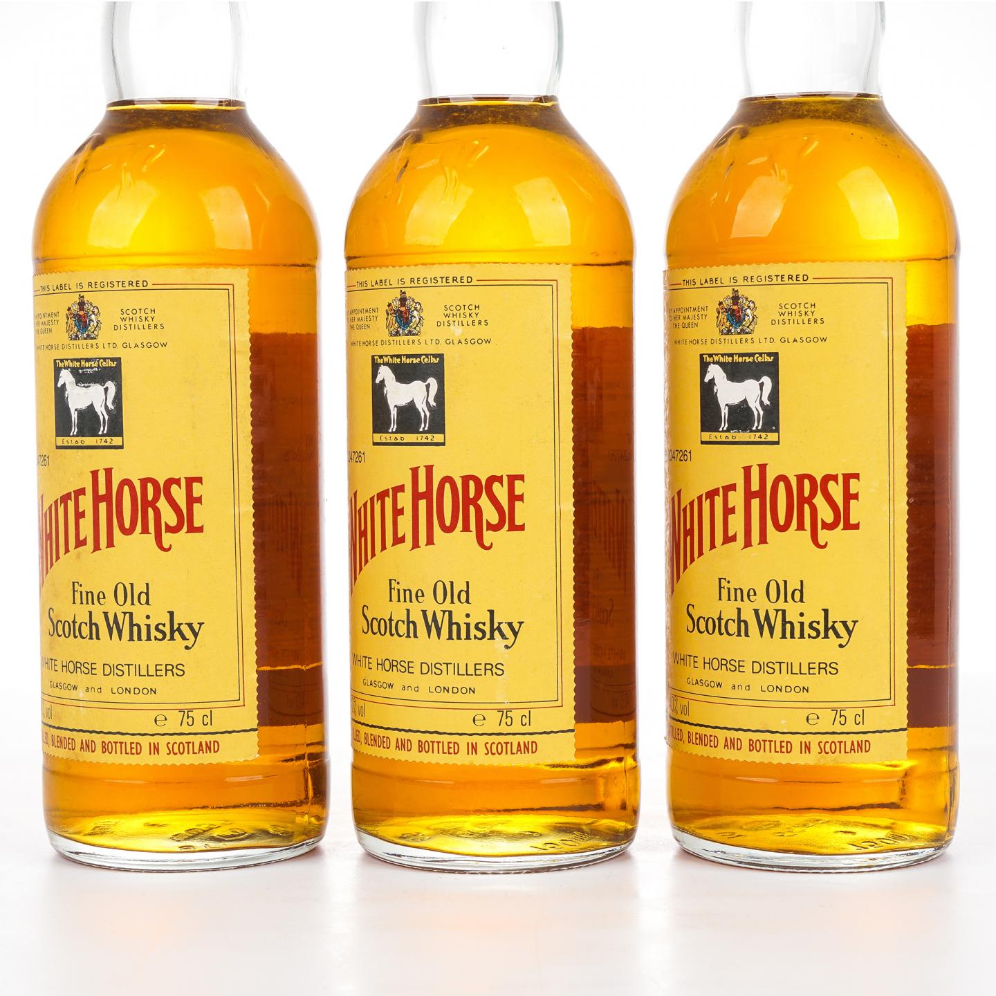 White Horse 白马 Fine Old 调和 原箱12瓶组*750ML