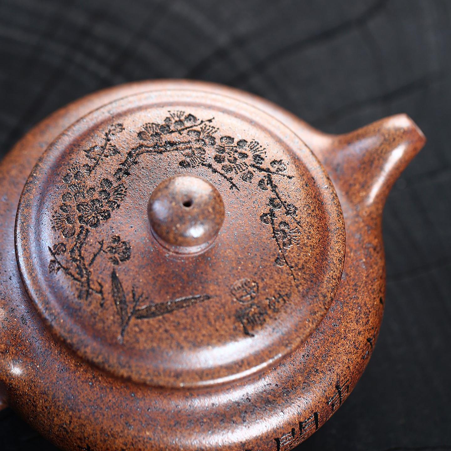 邱爽 仿古壶 紫砂壶 约360cc