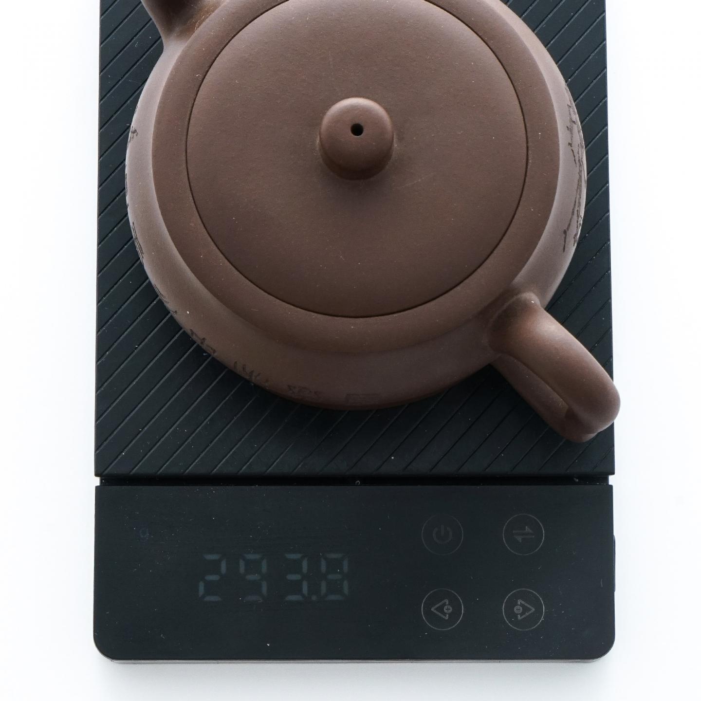 （长乐弘）【徐秀棠题字】亘古壶 紫砂壶 当代 约380cc 约高77mm