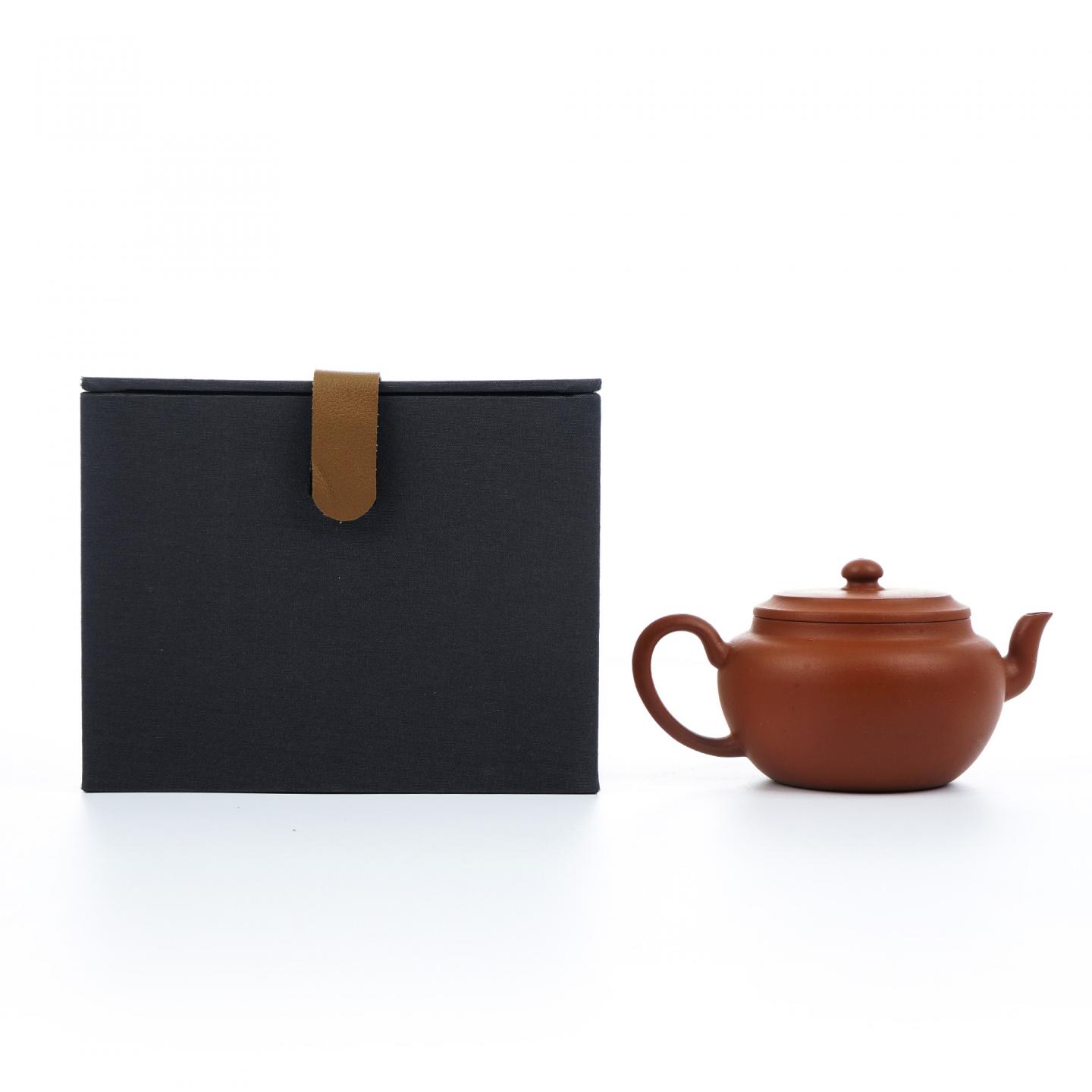 王会（九瀚） 平盖莲子壶 紫砂壶 2017年 约170cc 约高66mm