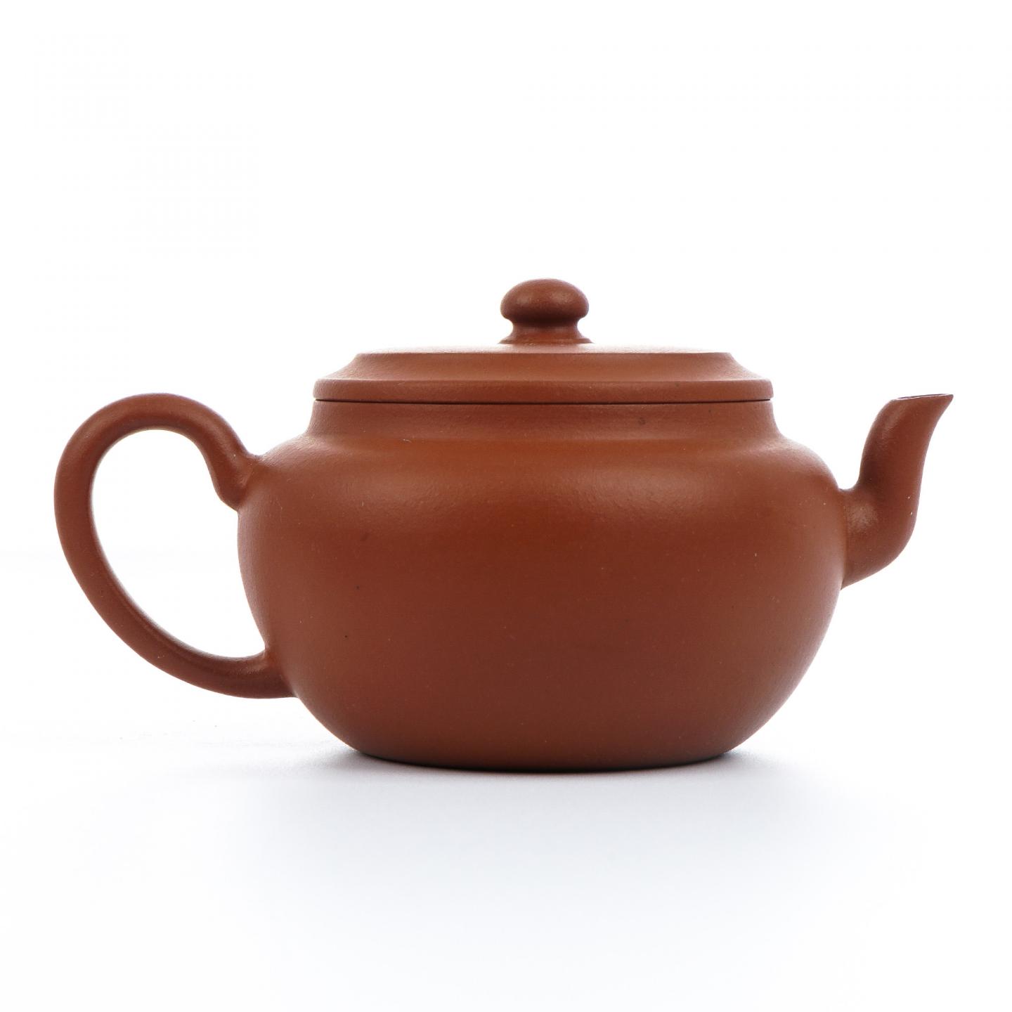 王会（九瀚） 平盖莲子壶 紫砂壶 2017年 约170cc 约高66mm