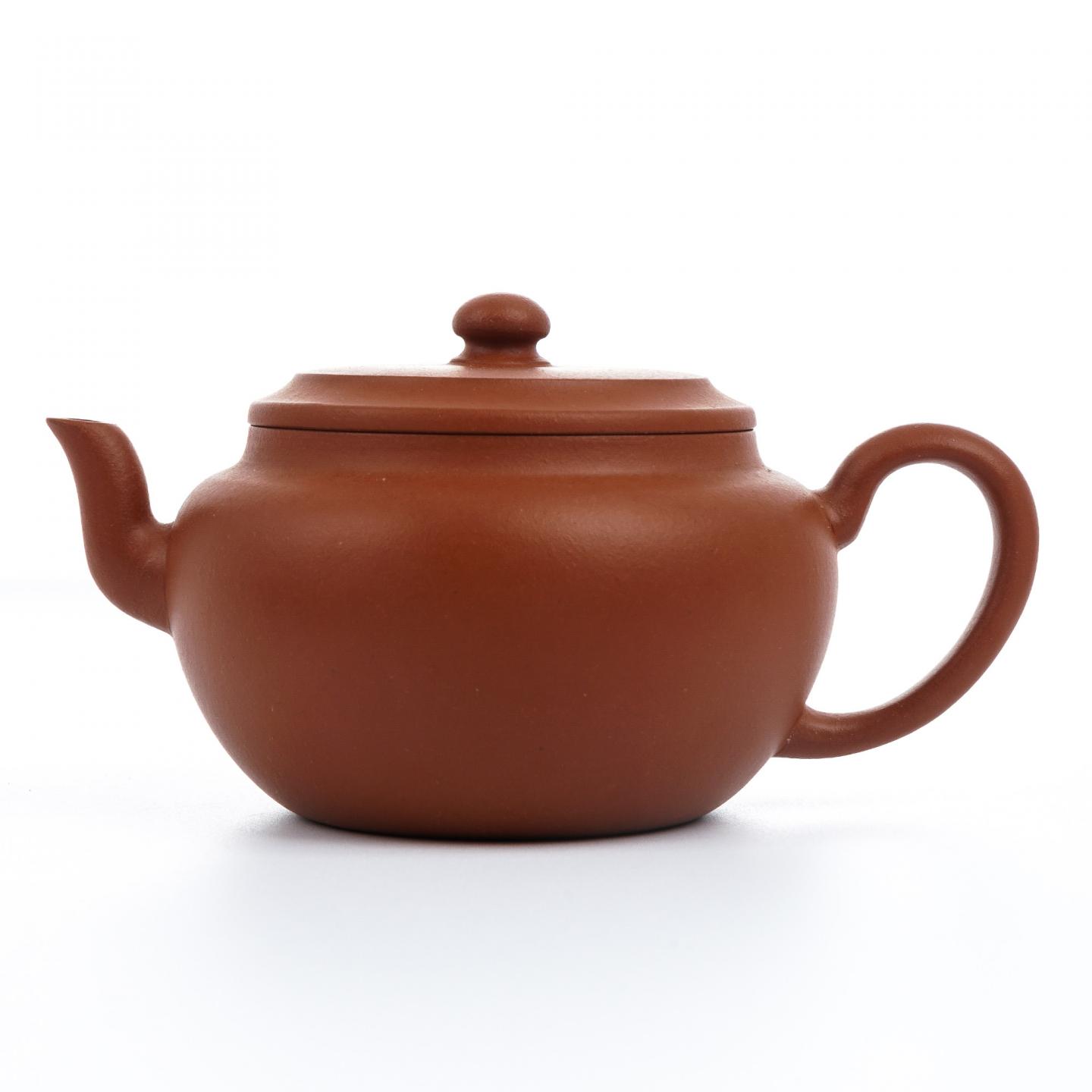 王会（九瀚） 平盖莲子壶 紫砂壶 2017年 约170cc 约高66mm