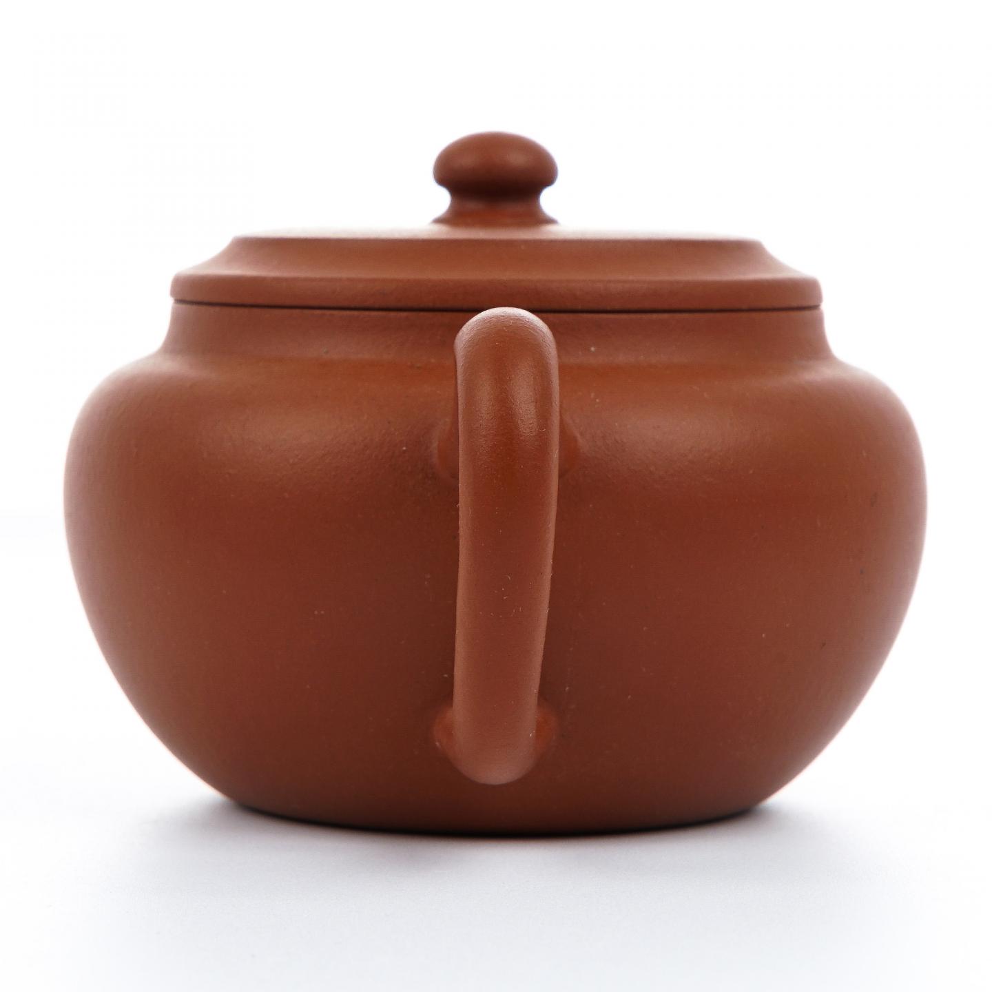 王会（九瀚） 平盖莲子壶 紫砂壶 2017年 约170cc 约高66mm