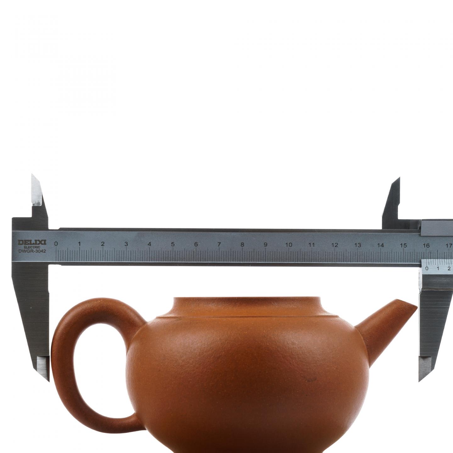 曹铭鸣 肩线宫灯壶 紫砂壶 1998年 约380cc 约高100mm