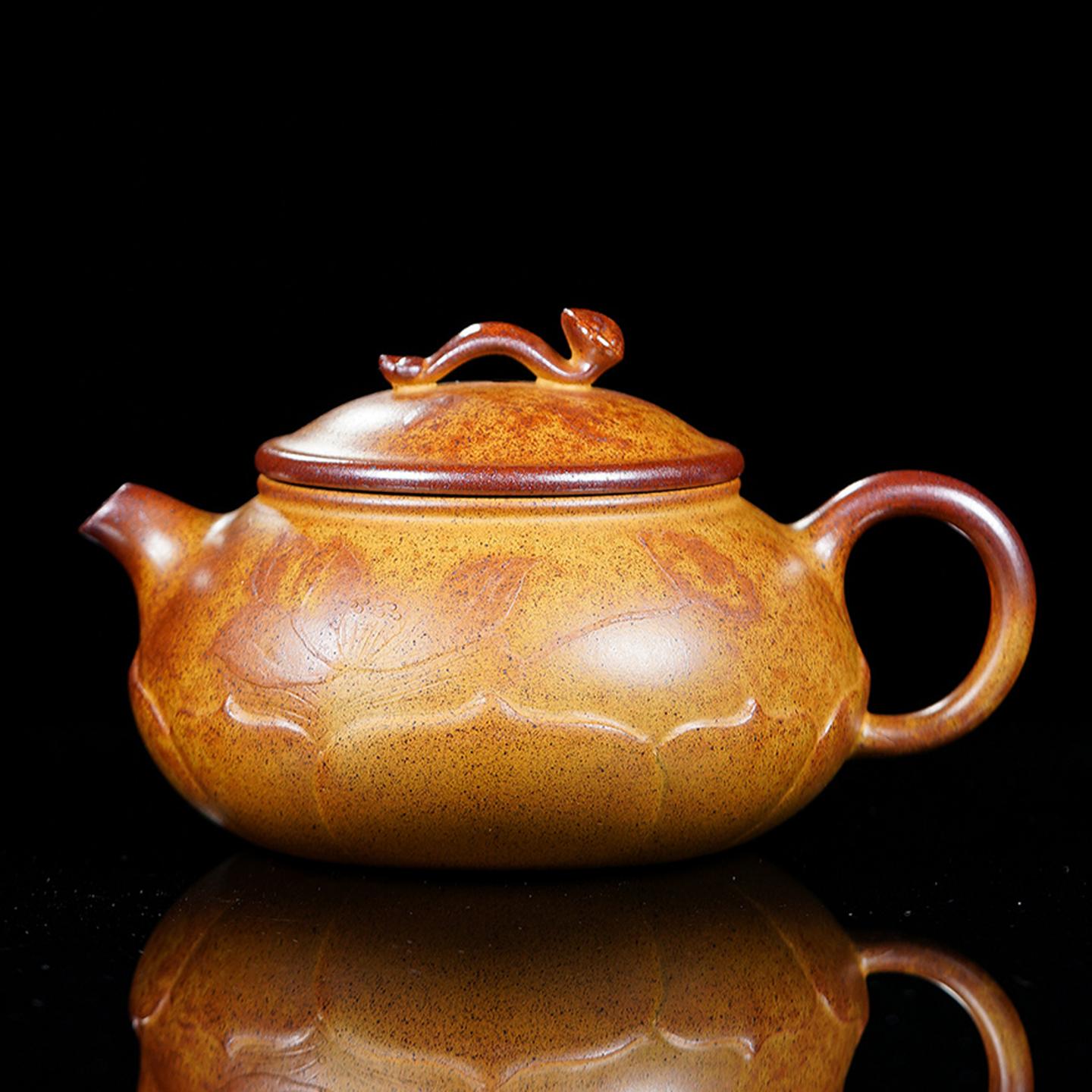 赵成娟 如意莲莲壶 紫砂壶 200cc