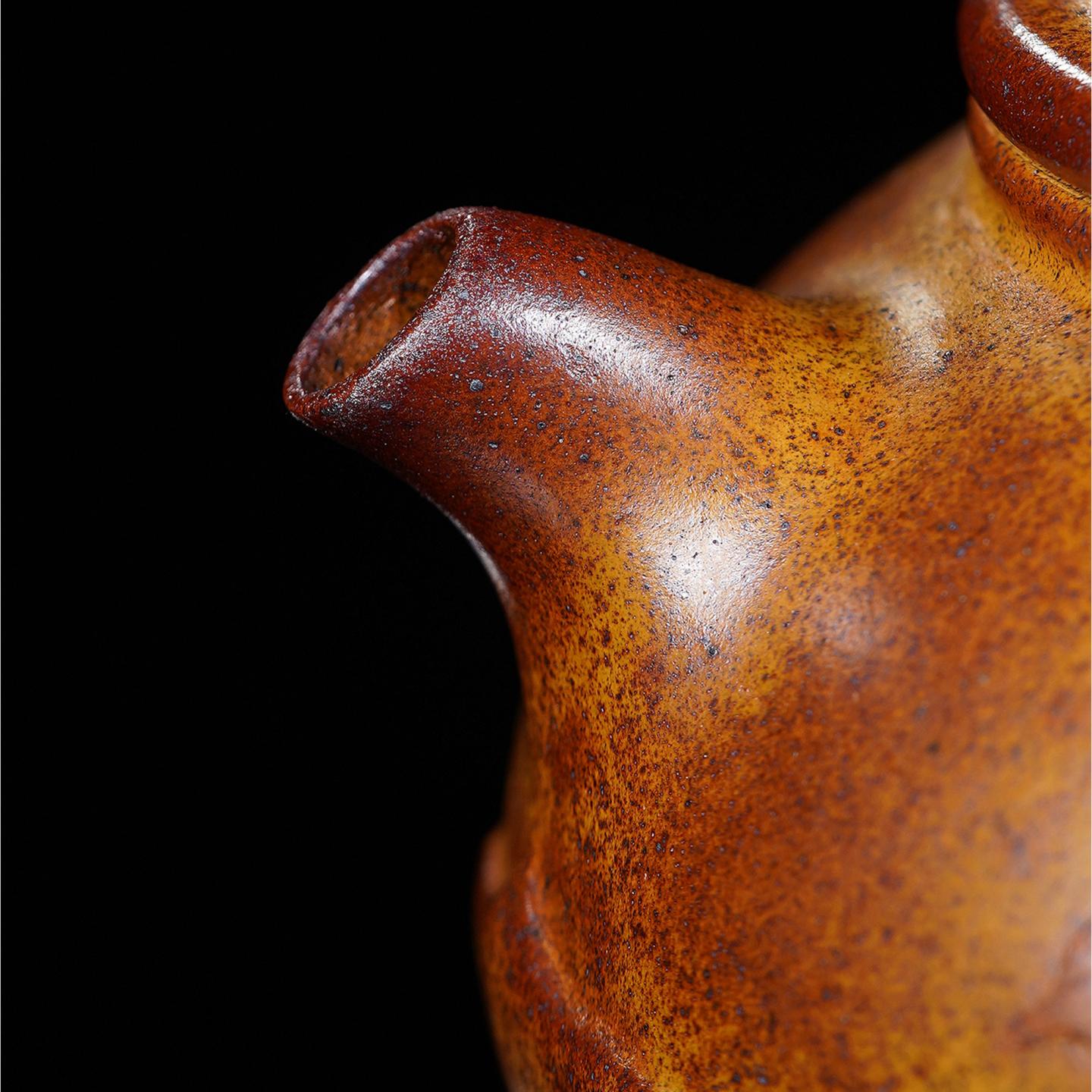 赵成娟 如意莲莲壶 紫砂壶 200cc