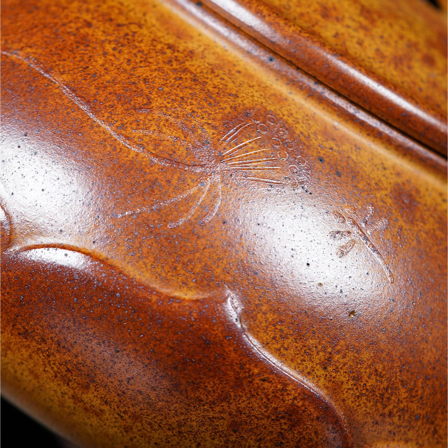 赵成娟 如意莲莲壶 紫砂壶 200cc