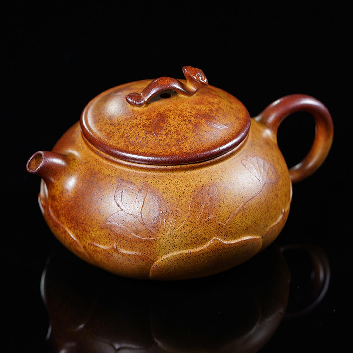 赵成娟 如意莲莲壶 紫砂壶 200cc