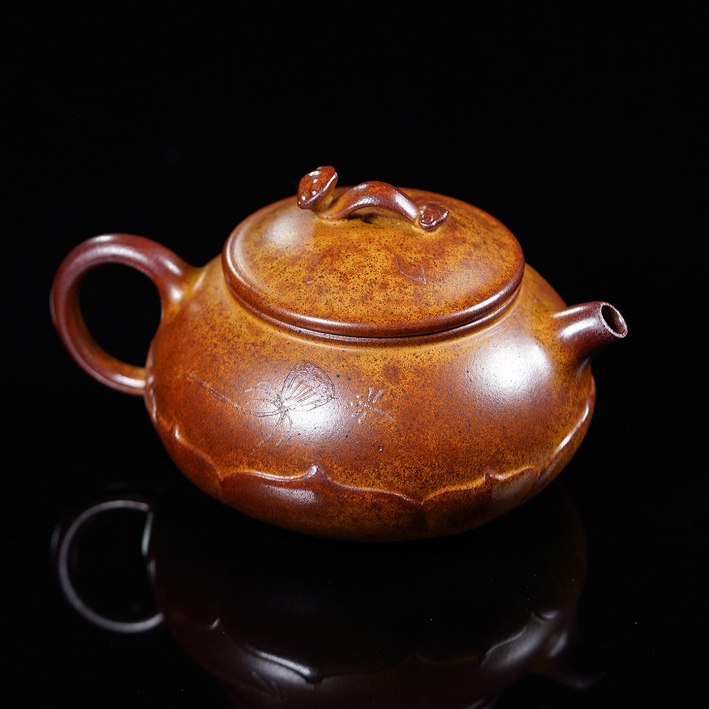 赵成娟 如意莲莲壶 紫砂壶 200cc