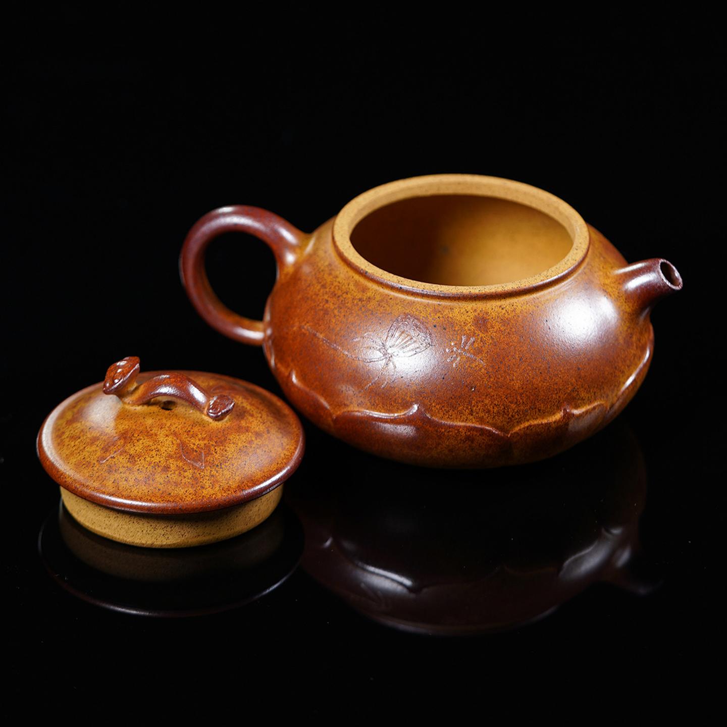 赵成娟 如意莲莲壶 紫砂壶 200cc