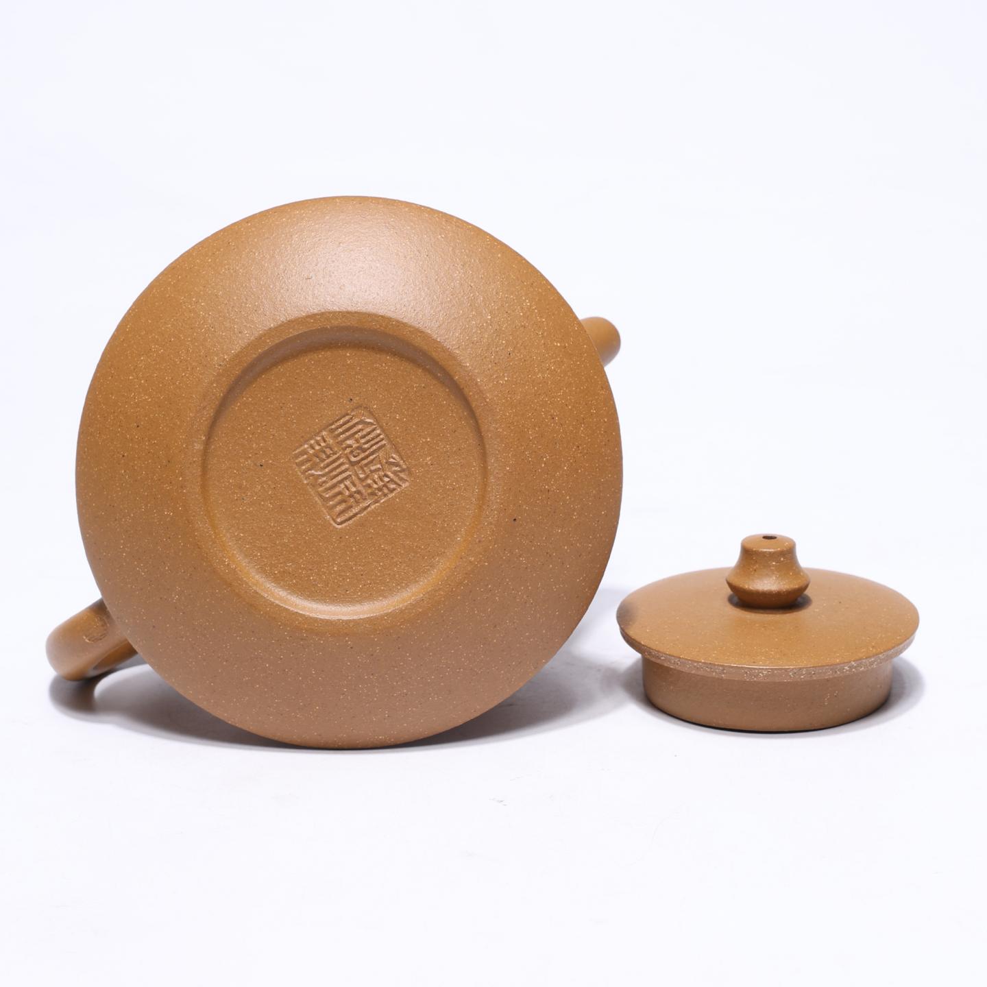 汪秋生 柱础壶 紫砂壶 250cc