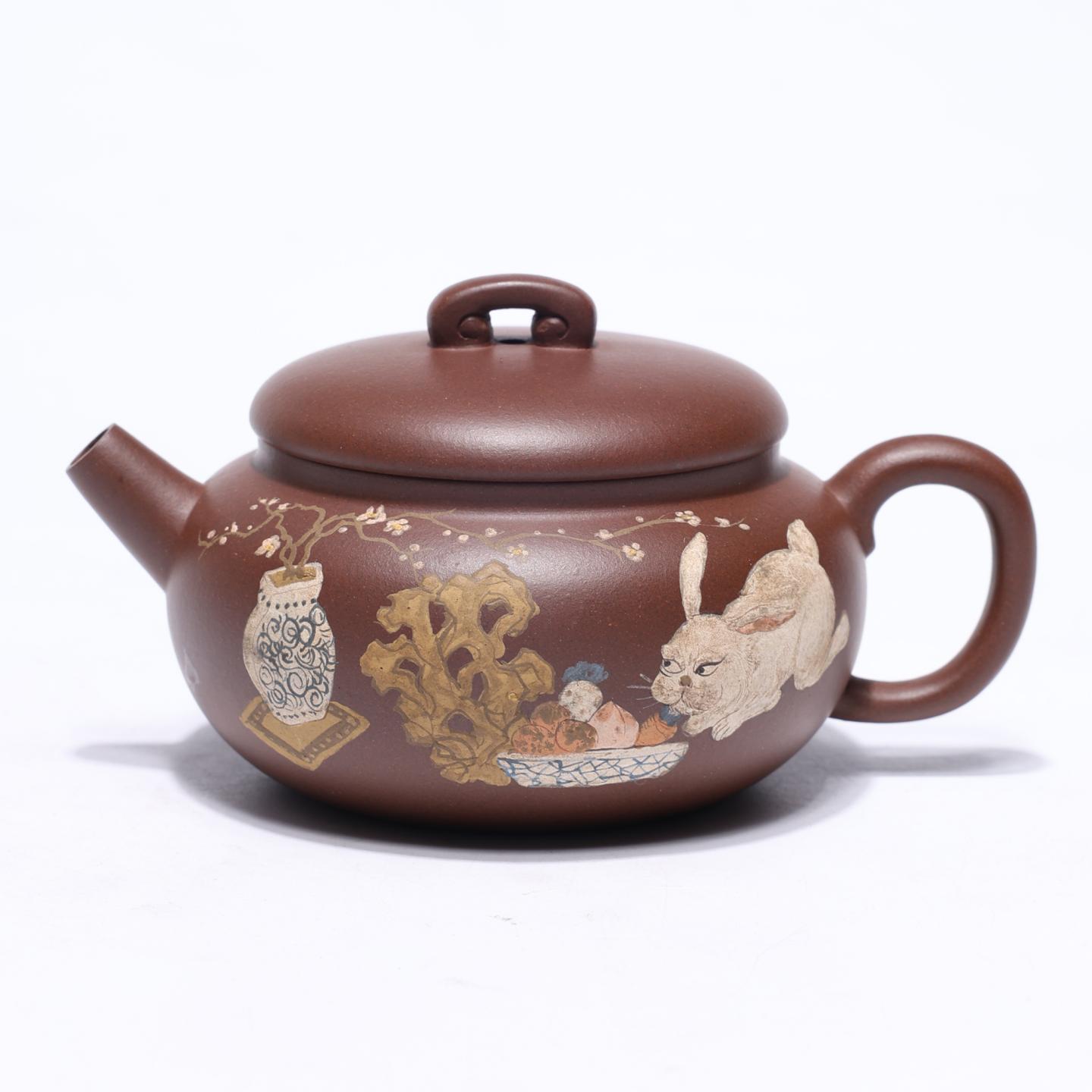 殷嘉悦 四季如意壶 紫砂壶 200cc