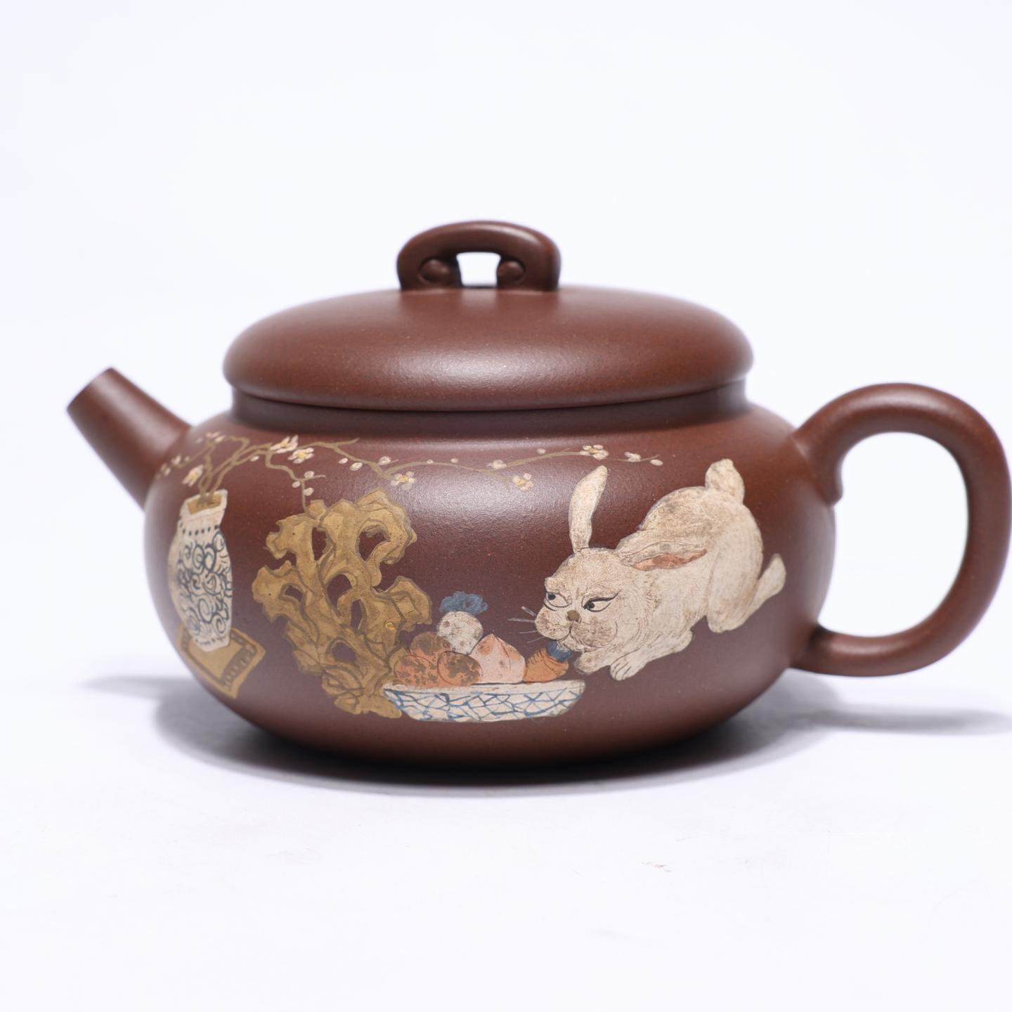 殷嘉悦 四季如意壶 紫砂壶 200cc