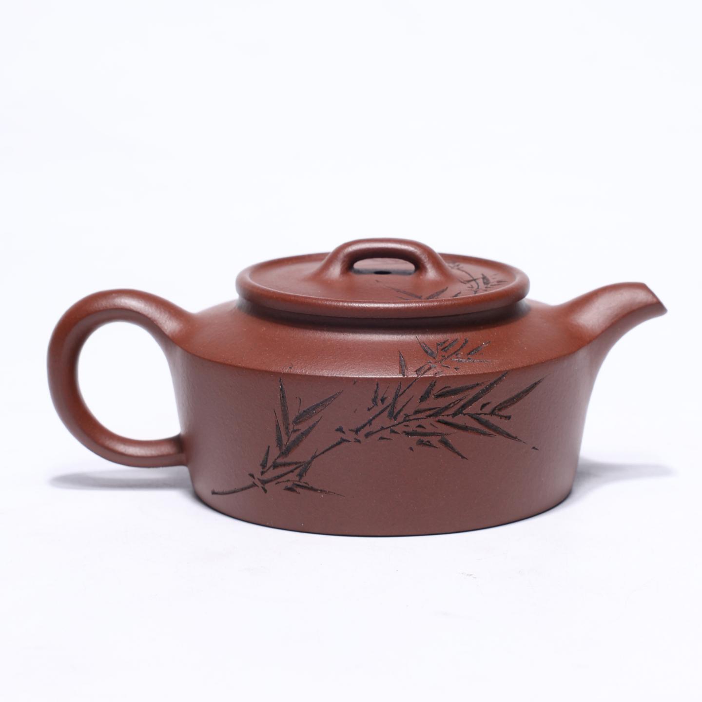 殷嘉悦 镜瓦壶 紫砂壶 180cc