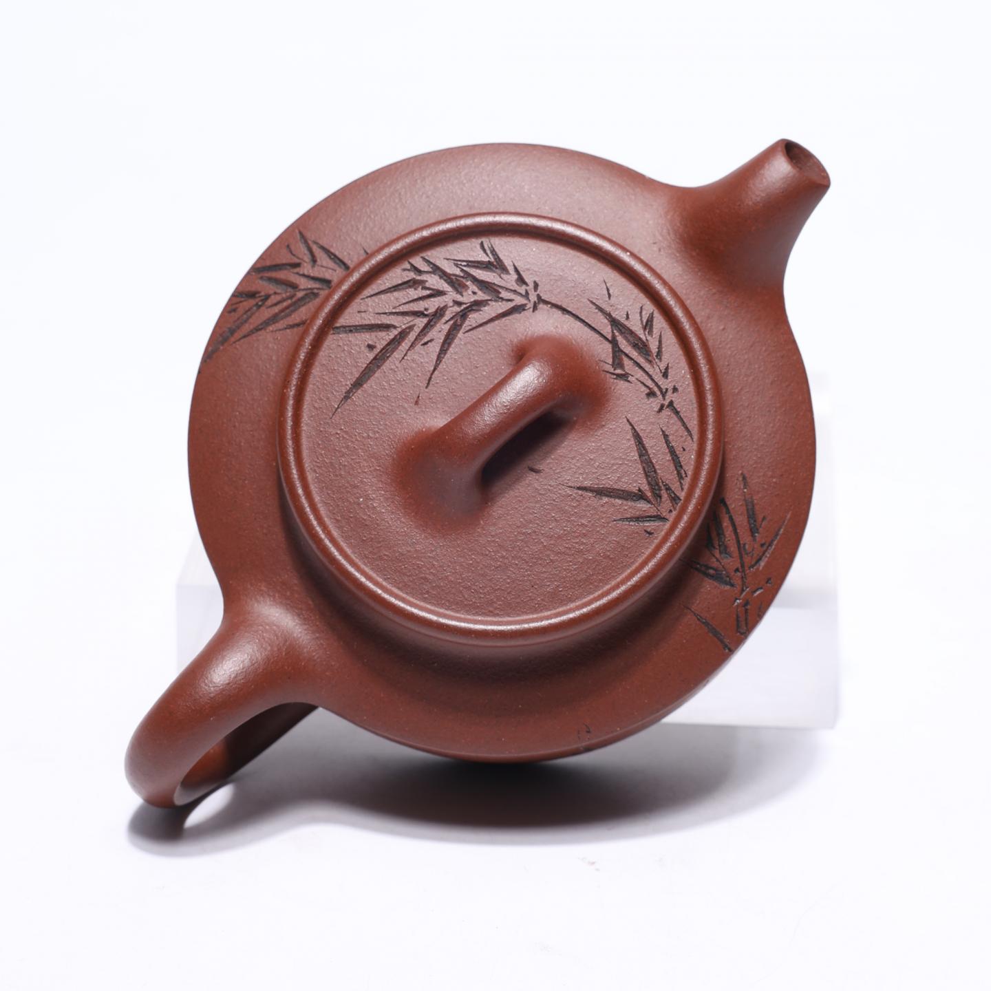 殷嘉悦 镜瓦壶 紫砂壶 180cc