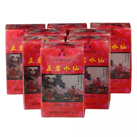 1998年 武夷山市茶叶总厂精制 正岩水仙 8盒*125克