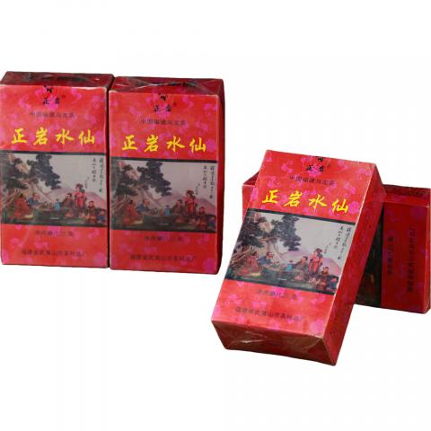 1998年 武夷山市茶叶总厂精制 正岩水仙 4盒*125克
