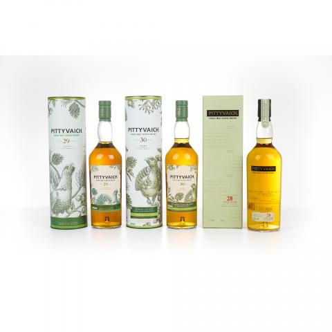 Pittyvaich 皮蒂维克 28/29/30年 帝亚吉欧SR系列 3瓶组