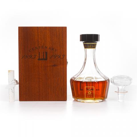 Dunhill 登喜路 调和 水晶瓶 100周年纪念酒