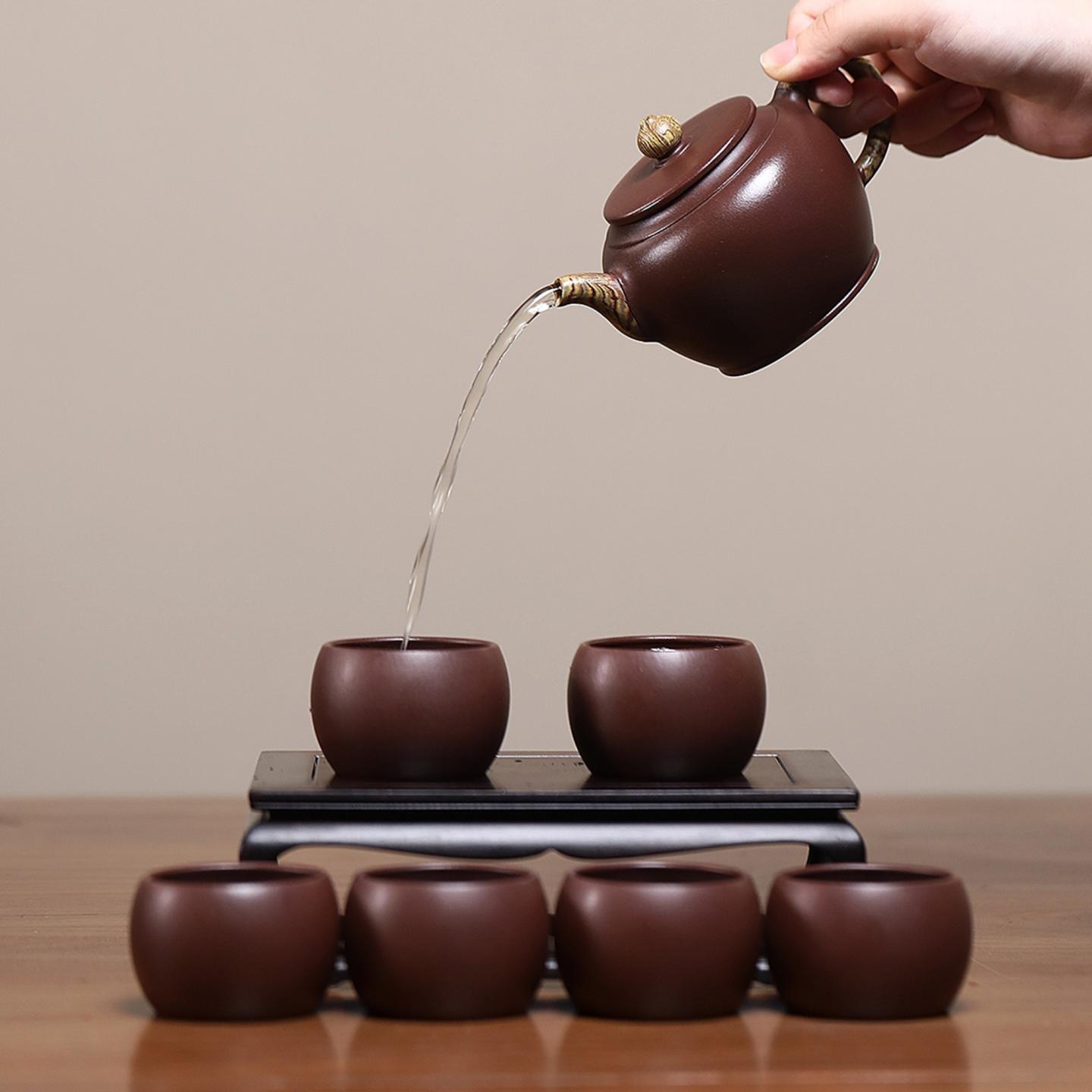 杨菲 精品套组《长乐壶》 紫砂壶 220cc