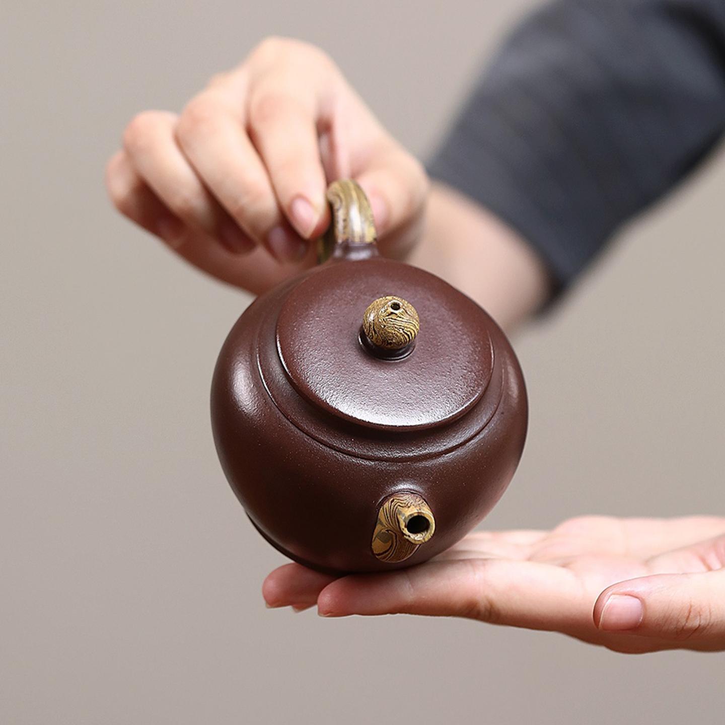 杨菲 精品套组《长乐壶》 紫砂壶 220cc