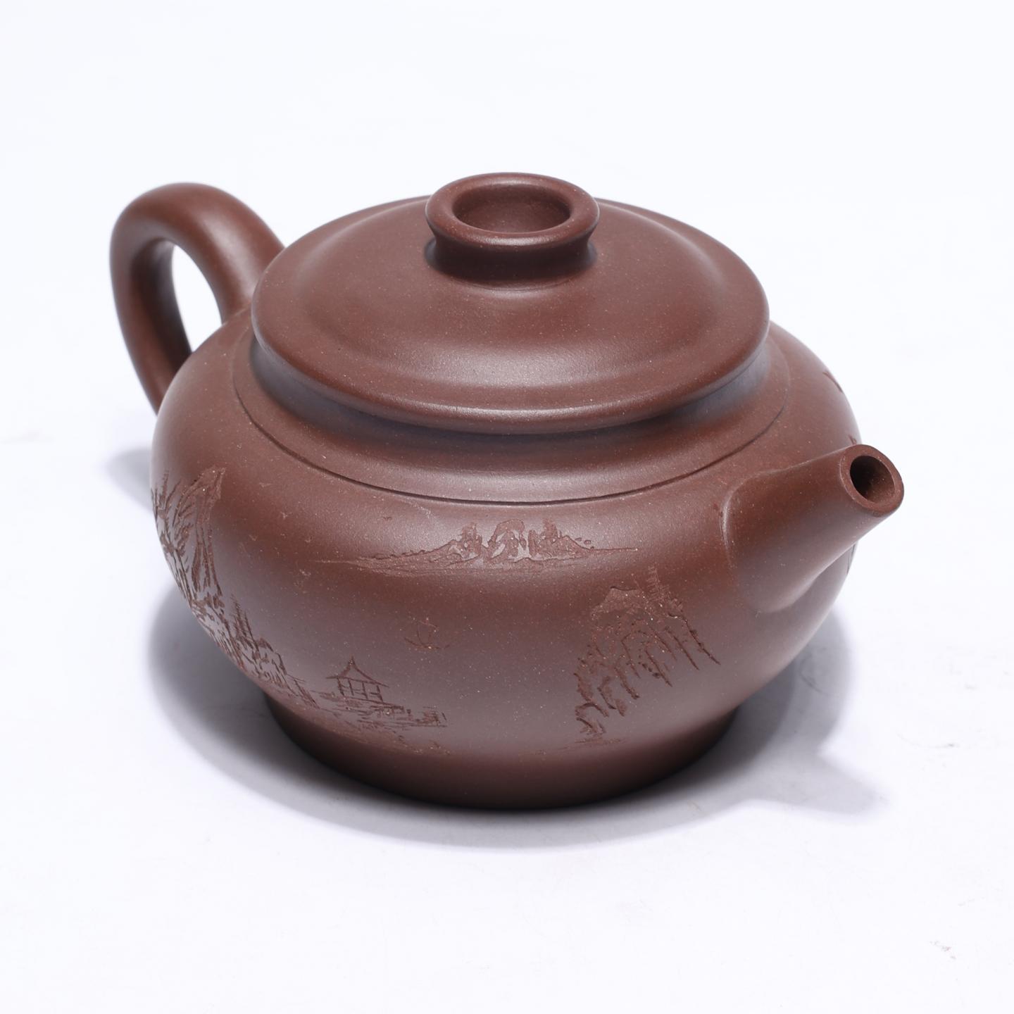 魏长发 巨轮壶 紫砂壶 200cc