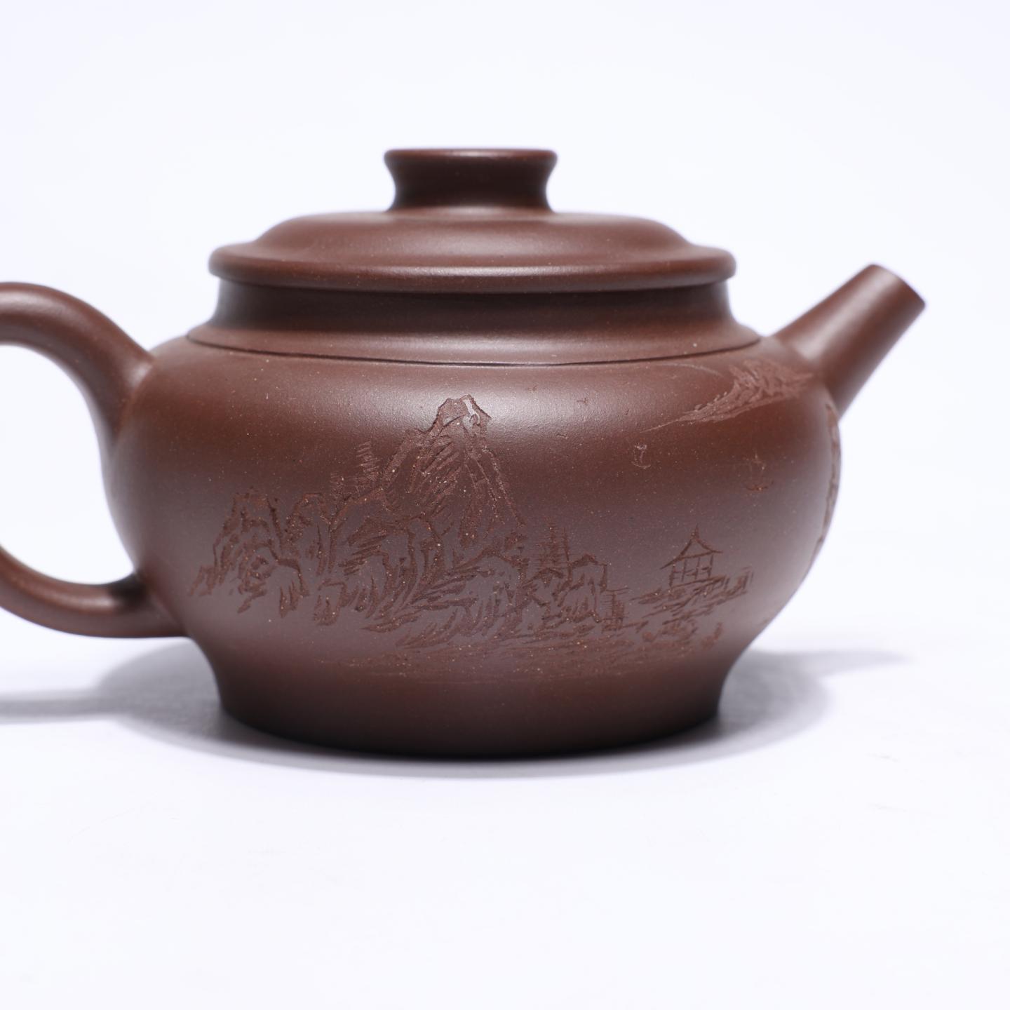 魏长发 巨轮壶 紫砂壶 200cc