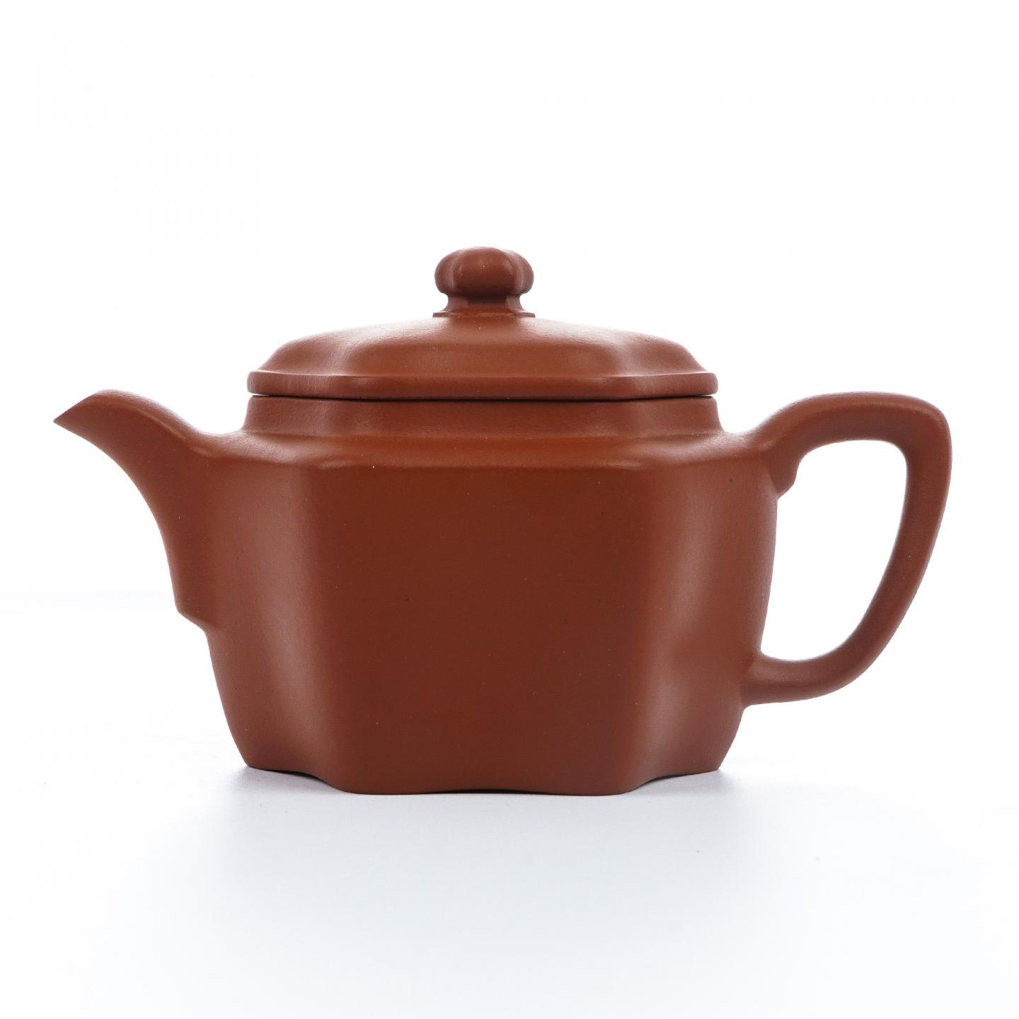 陶佳(九瀚)六逸壶 紫砂壶 2015年 约190cc 高约75mm